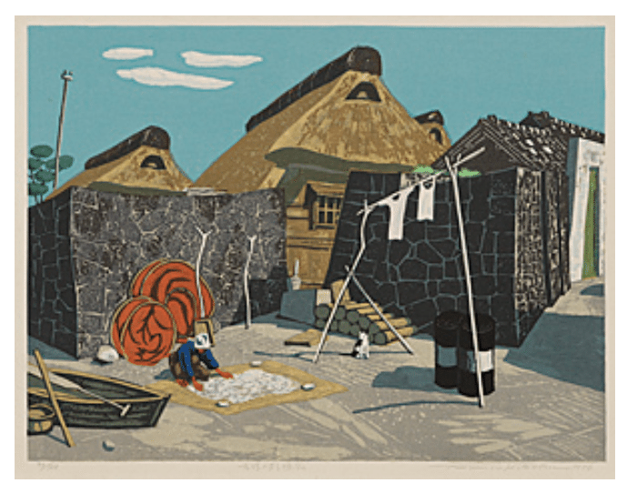 北岡文雄】 木版画 査定 買取 致します。｜井浦歳和 ロイドワークス