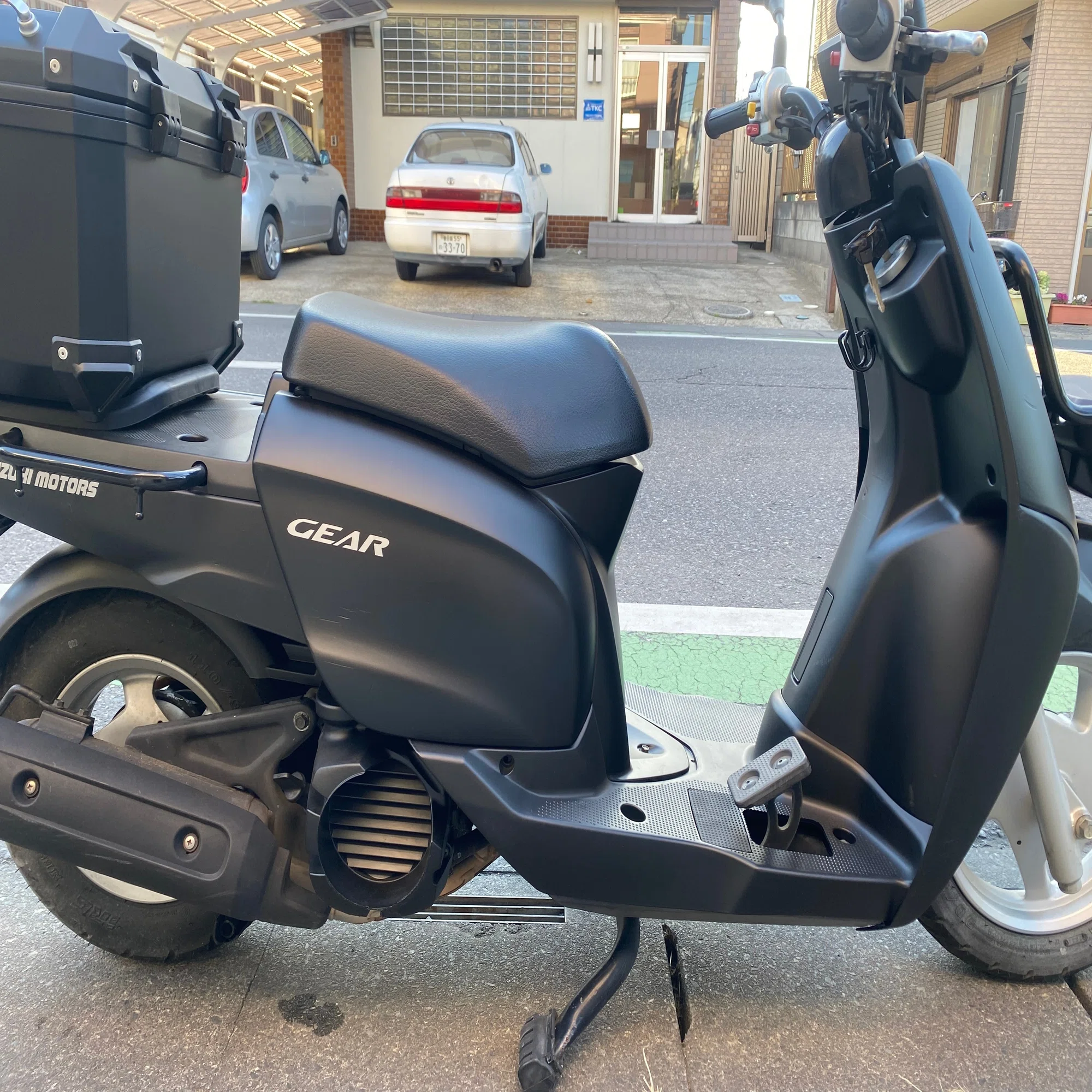 ご成約致しました】UA08J 艶消しブラック塗装 ボックス付｜suzukimotors