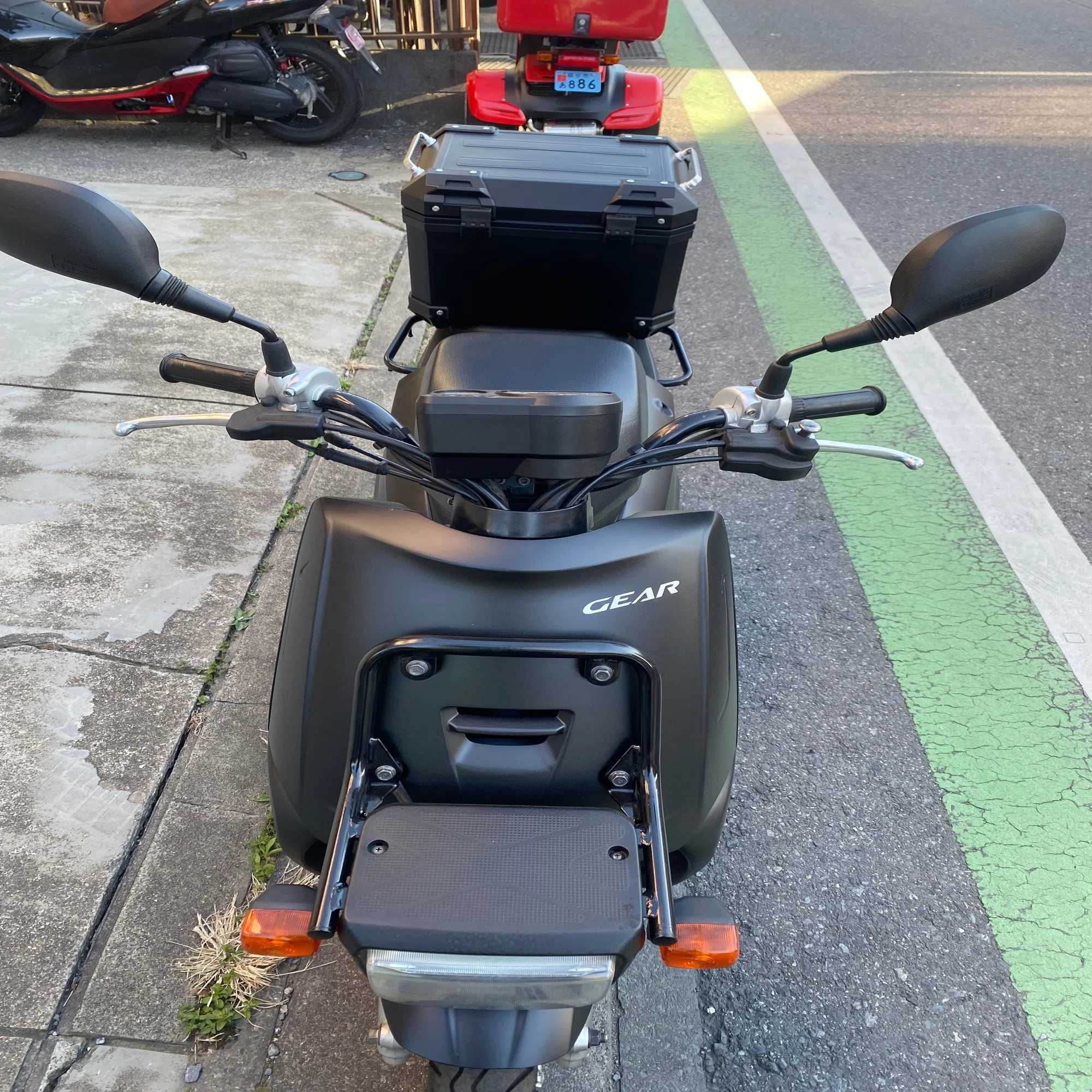 ご成約致しました】UA08J 艶消しブラック塗装 ボックス付｜suzukimotors