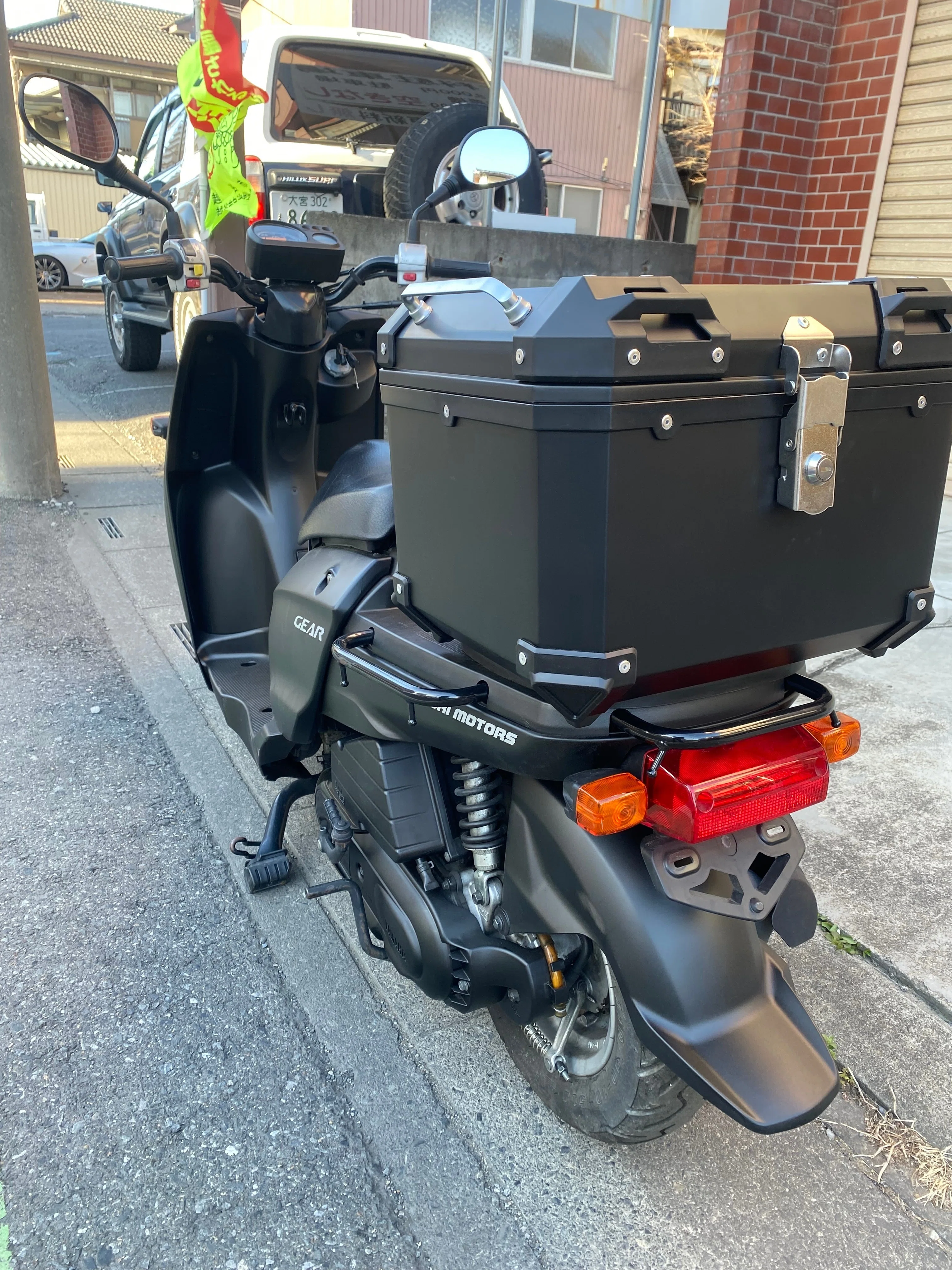 ご成約致しました】UA08J 艶消しブラック塗装 ボックス付｜suzukimotors