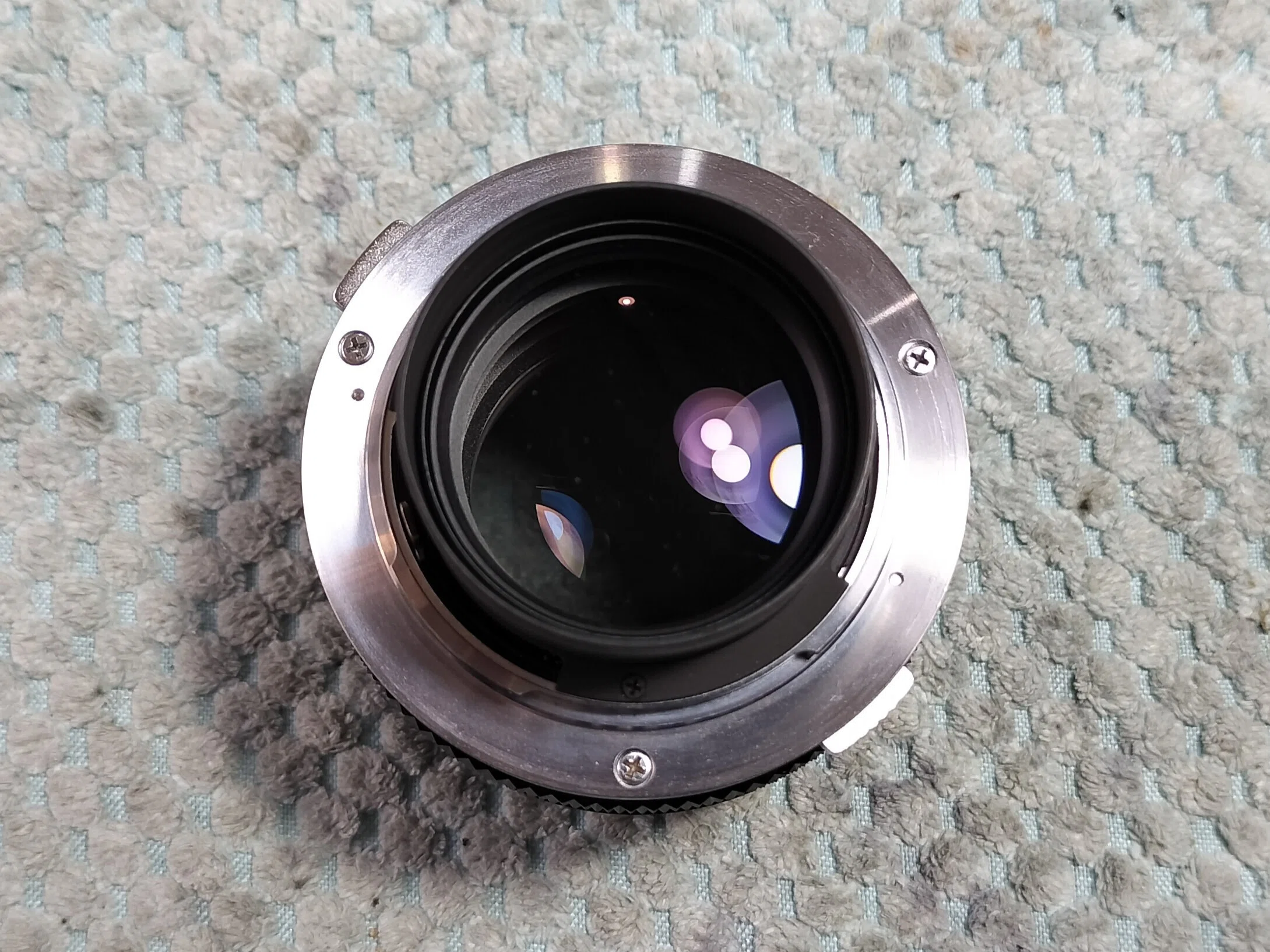 Olympus OM-SYSTEM 135mm F/4.5の分解｜フィルムカメラ修理のアクアカメラ