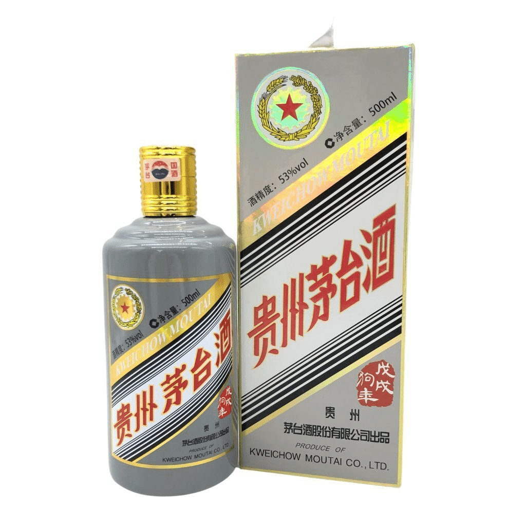 未開栓 貴州茅台酒 マオタイ酒 五星麦ラベル 2006年 箱付き 国務院専用酒 500ml 53% - 飲料