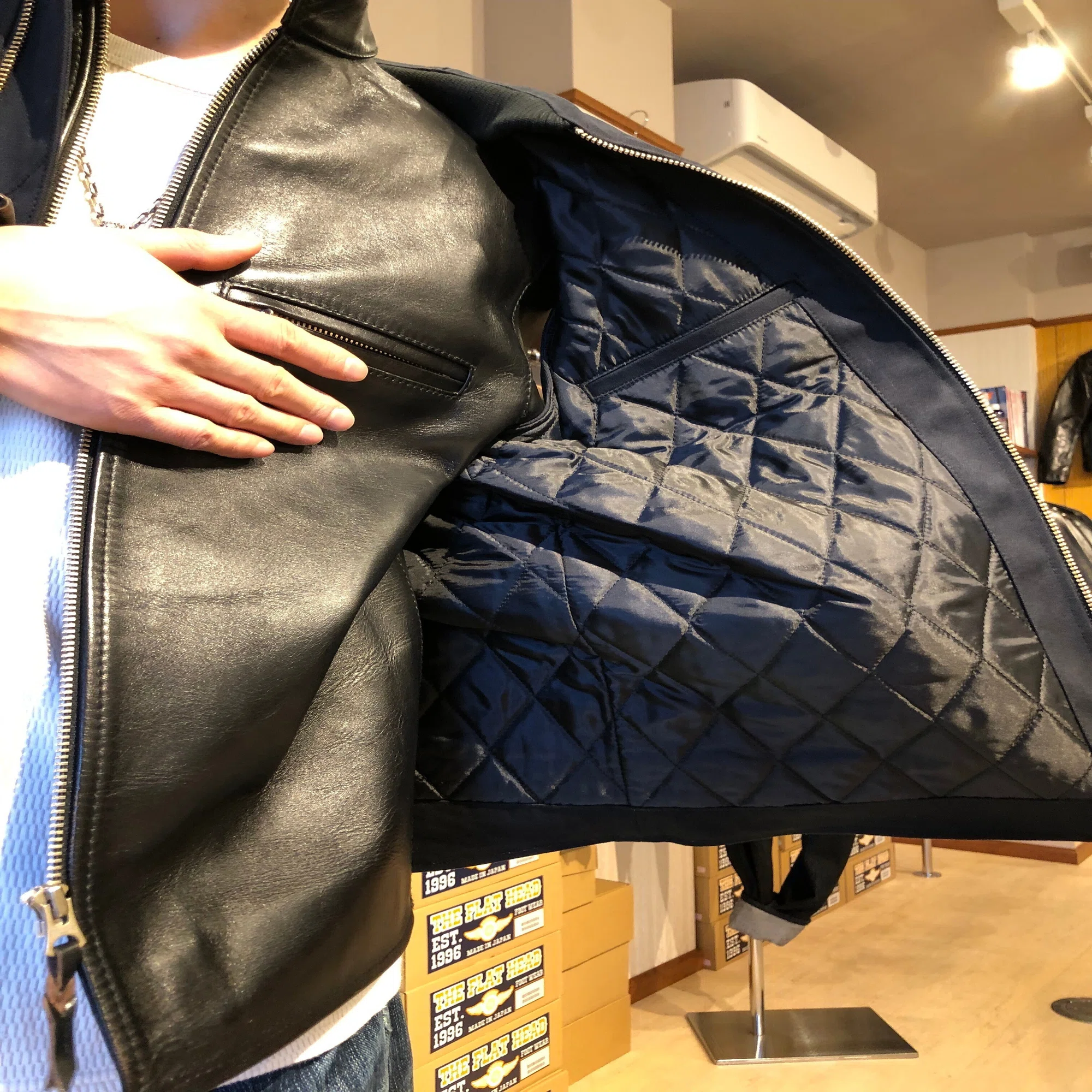 VINTAGE HEADS 351 ブラックフェードデニムDENIM HEADS