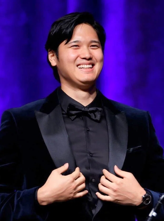 大谷翔平選手 2023シーズンAL MVP受賞式・ディナージャケット