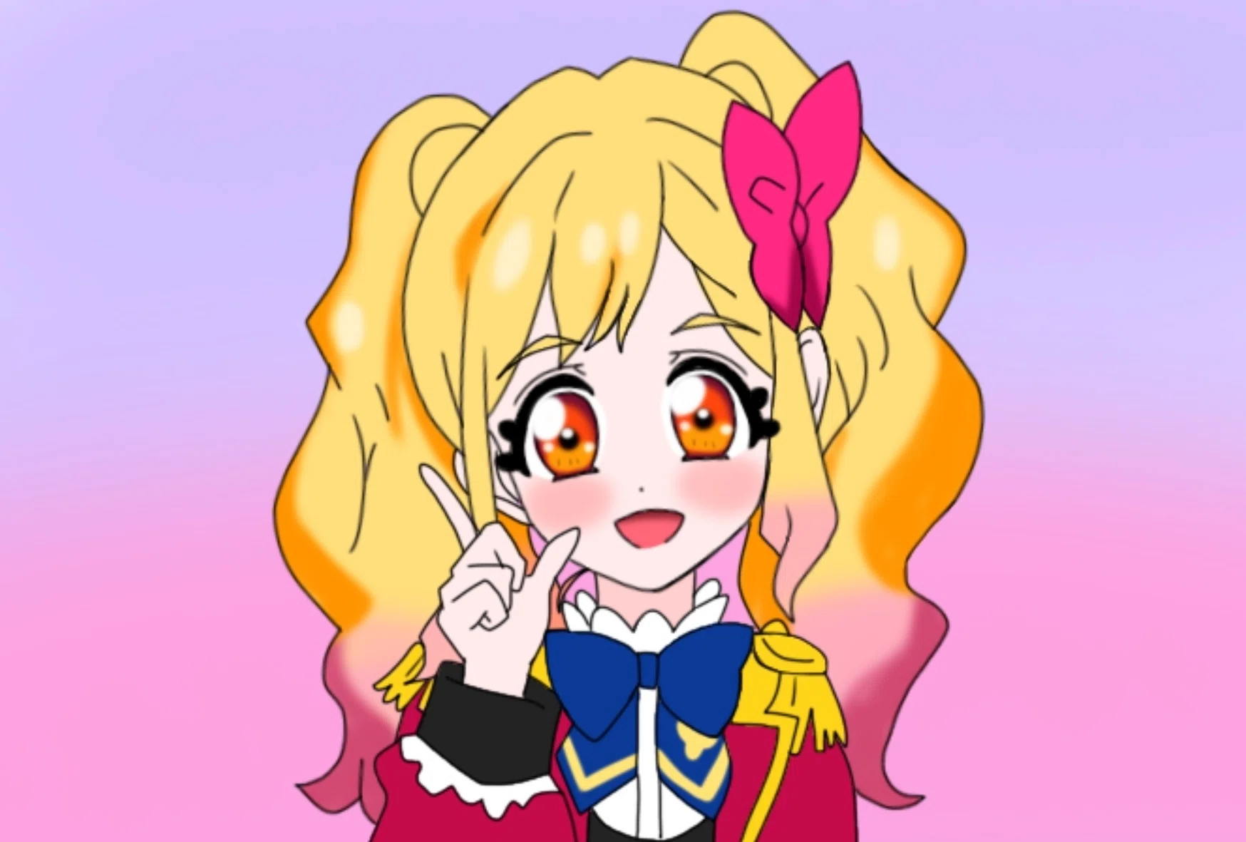 赤のS4のブレザーが似合う虹野ゆめ｜絵描きの冒険者KATOSAN