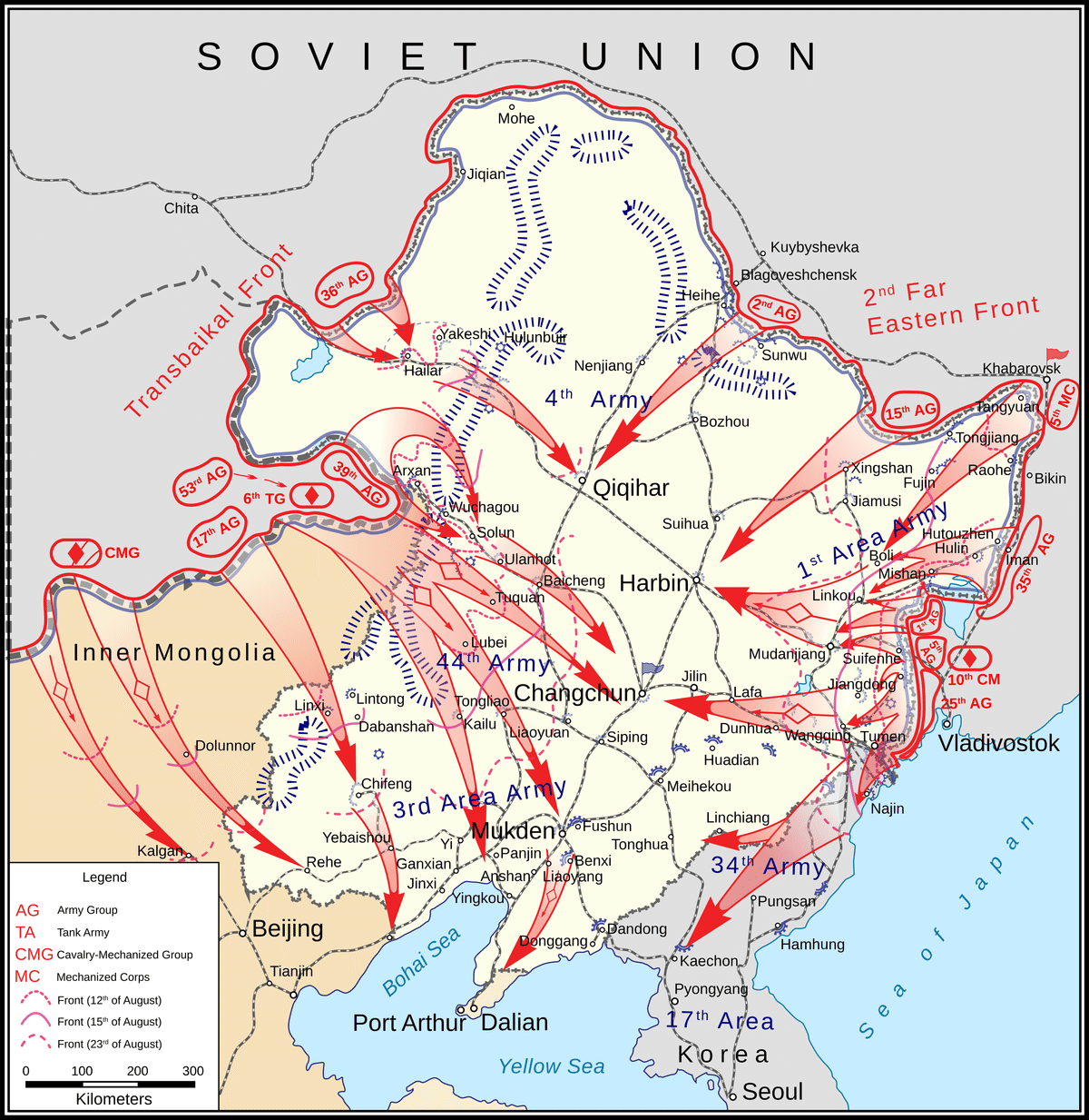 全部で9枚 日中戦争の満州国・奉天・日本軍・中国軍露西亜軍の