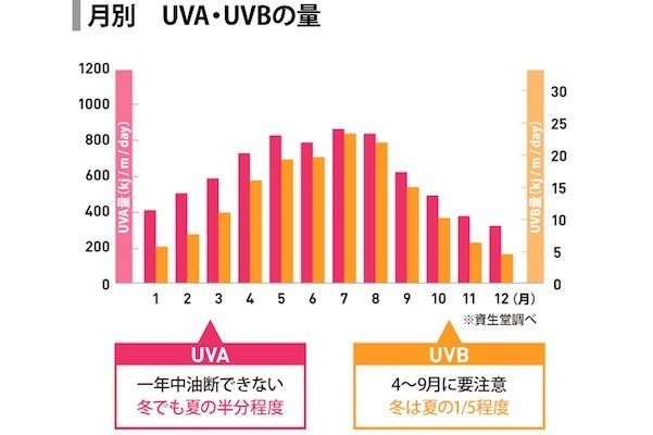 紫外線グラフ