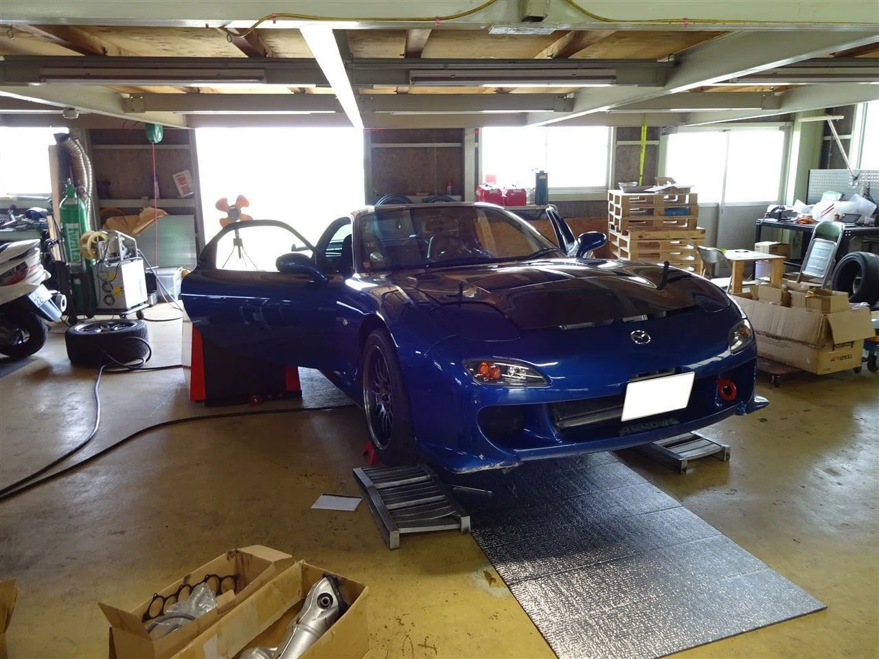 ブーストが不安定なFD3S RX-7！ウェストゲート仕様のシングルタービン 