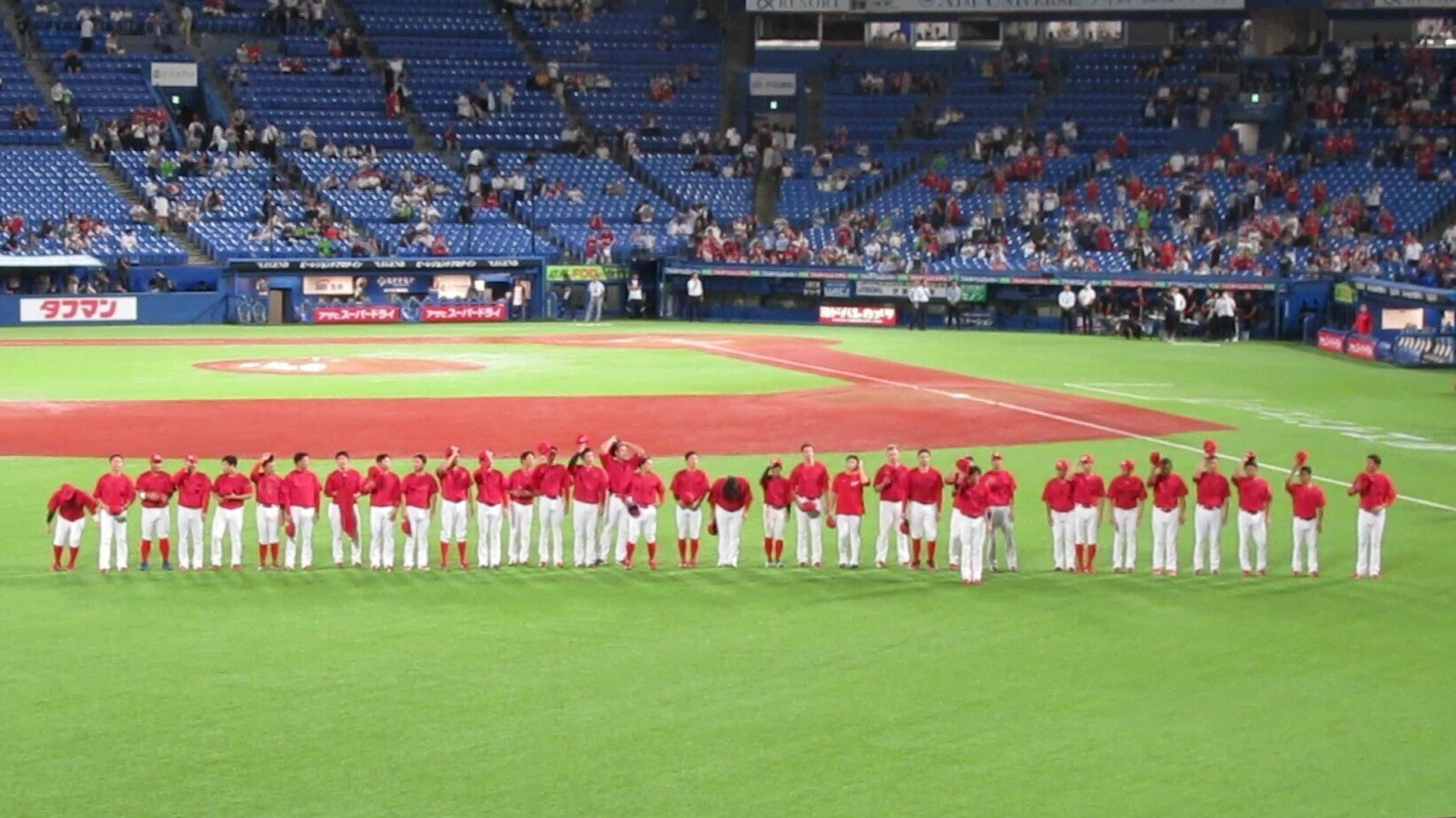 4/28(日)18:00 カープvsヤクルト 神宮球場