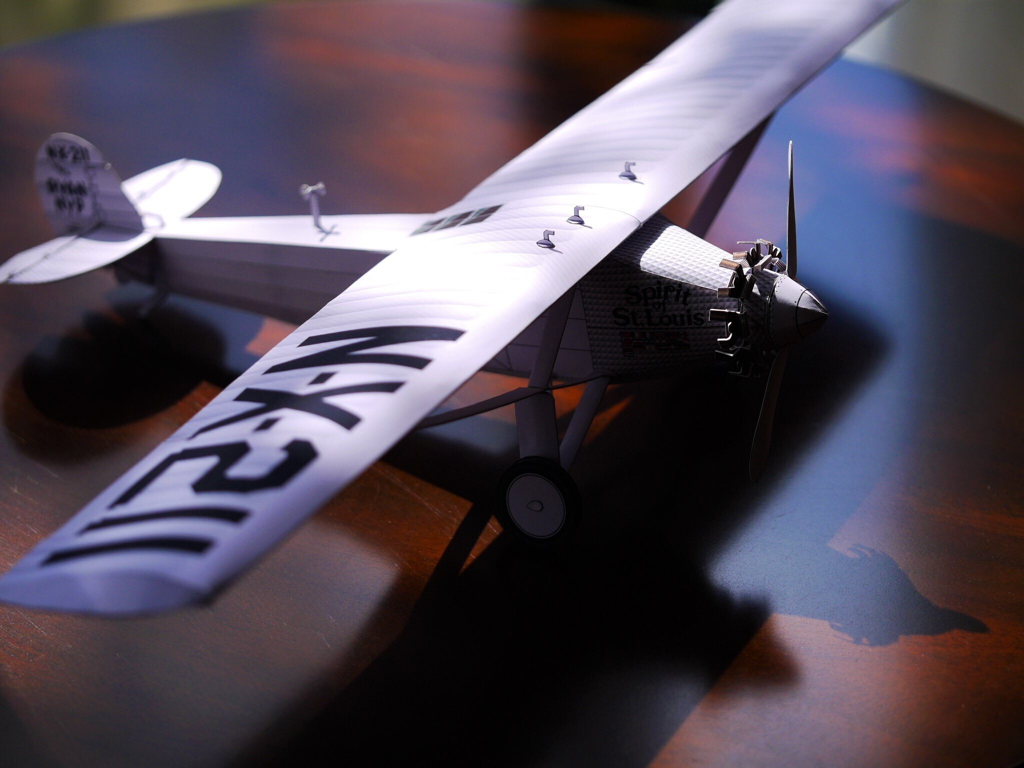 ペーパークラフト1/28 スピリット・オブ・セントルイス号｜sion