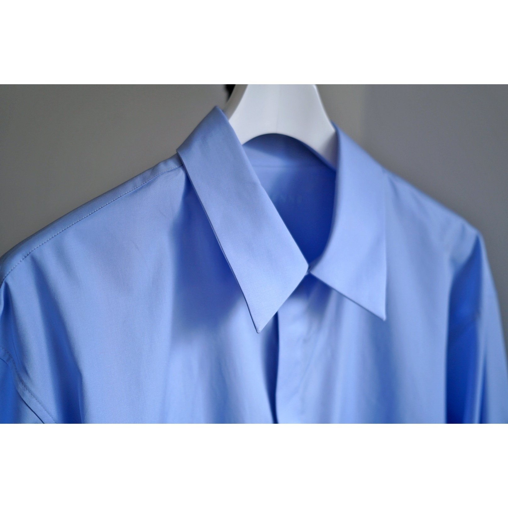 BOURRIENNE Paris X シアサッカー ノーカラーシャツ BOURRIENNE PARIS X】23SS COLLECTION | MAIDENS SHOP
