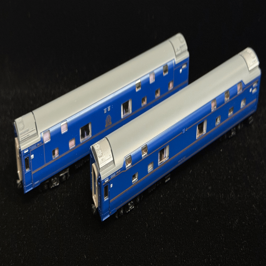 tomix 北斗星　オロハネ24 500 オロハネ24 501 車両紹介】 オロハネ24-500（北斗星ロイヤル・ソロ/JR東日本）｜こもも