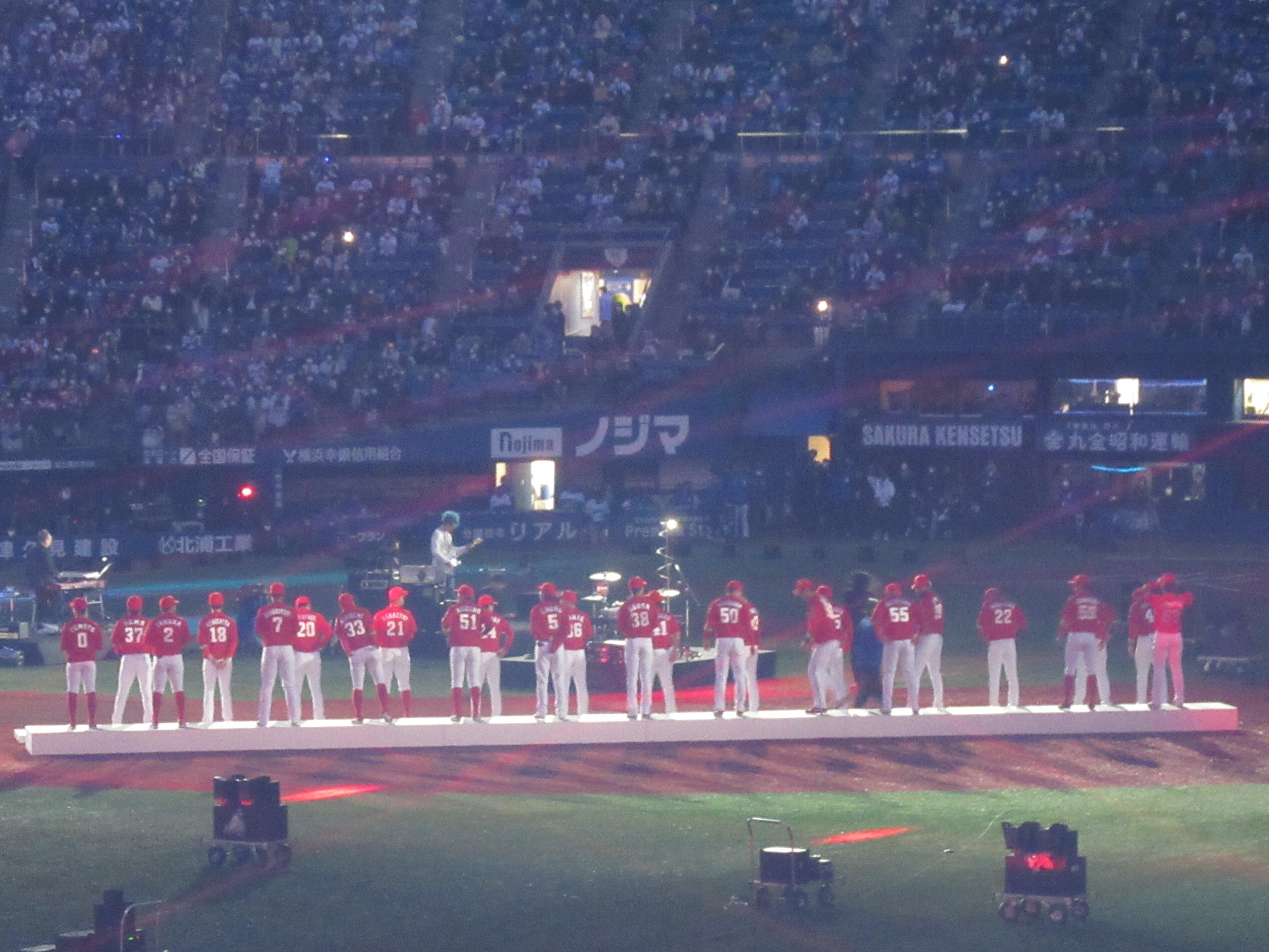 広島カープ現地観戦】2022年3月25日｜DeNA戦＠ハマスタ｜赤ヘル