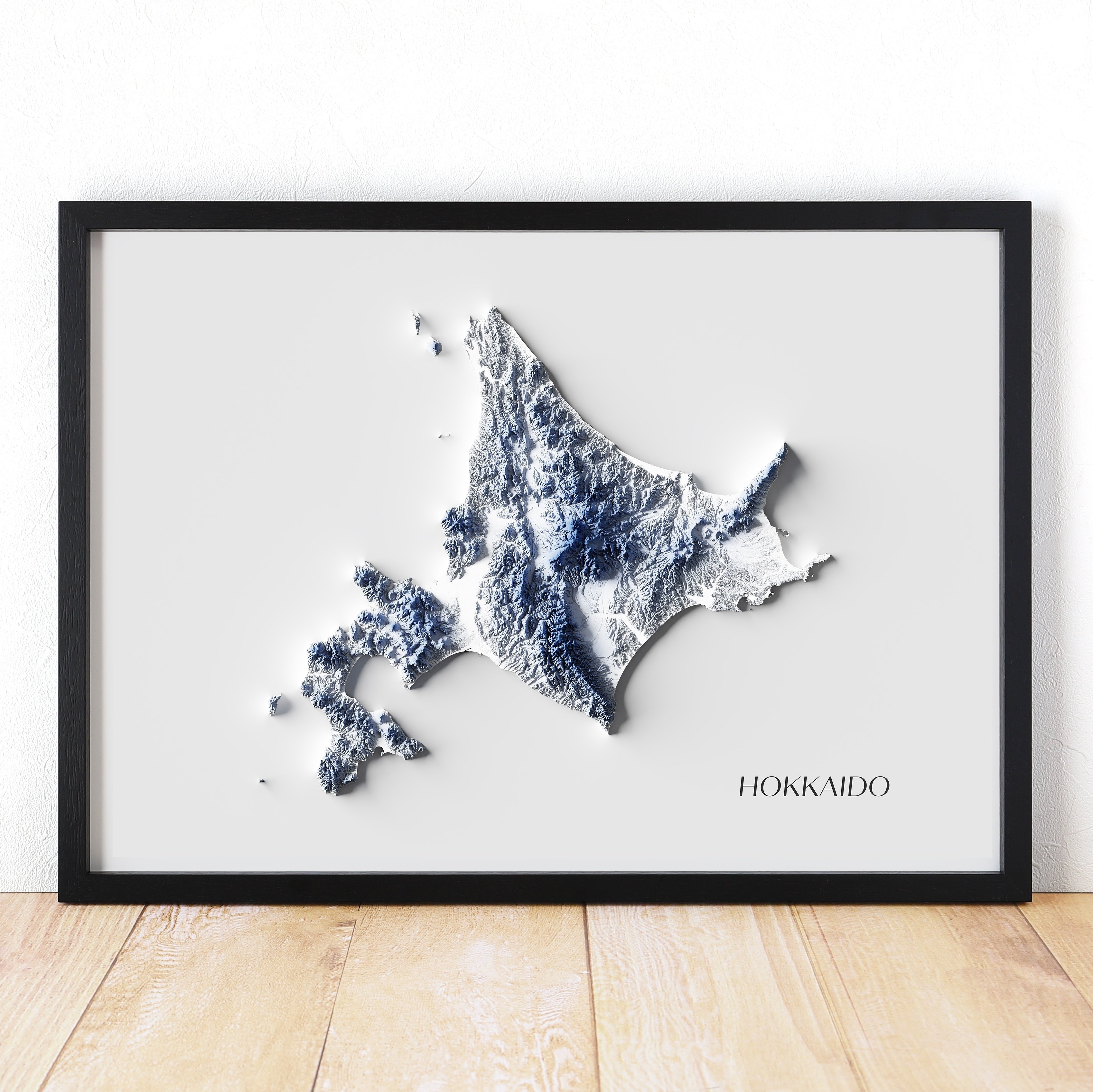 北海道 立体的に見えるポスター｜GEO太郎