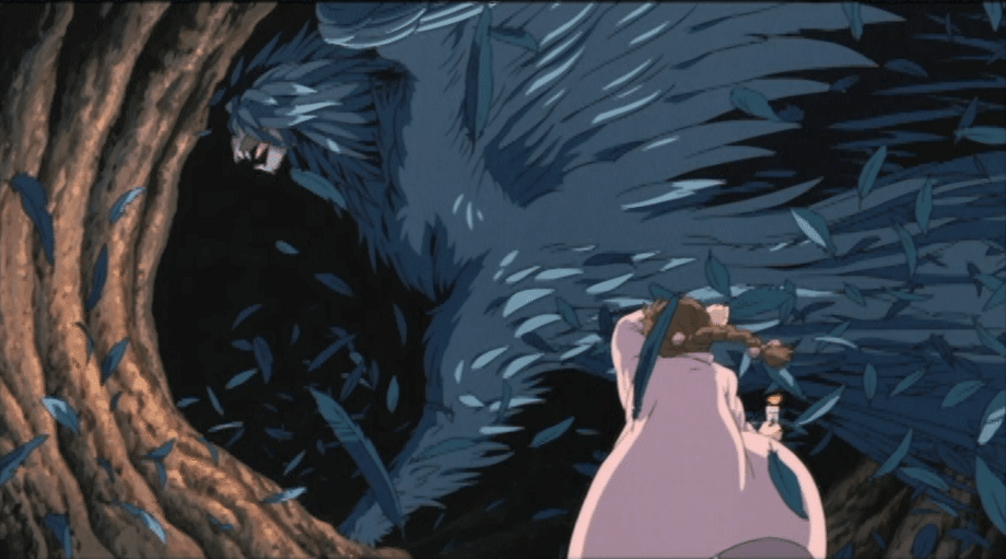 スタジオジブリ ハウルの動く城 1／24Second 鳥になったハウル 横