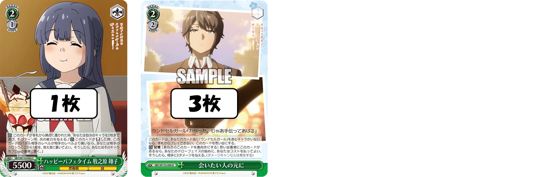 やっぱり3枚モカが強い 青ブタ8門【構築記事】｜しむ