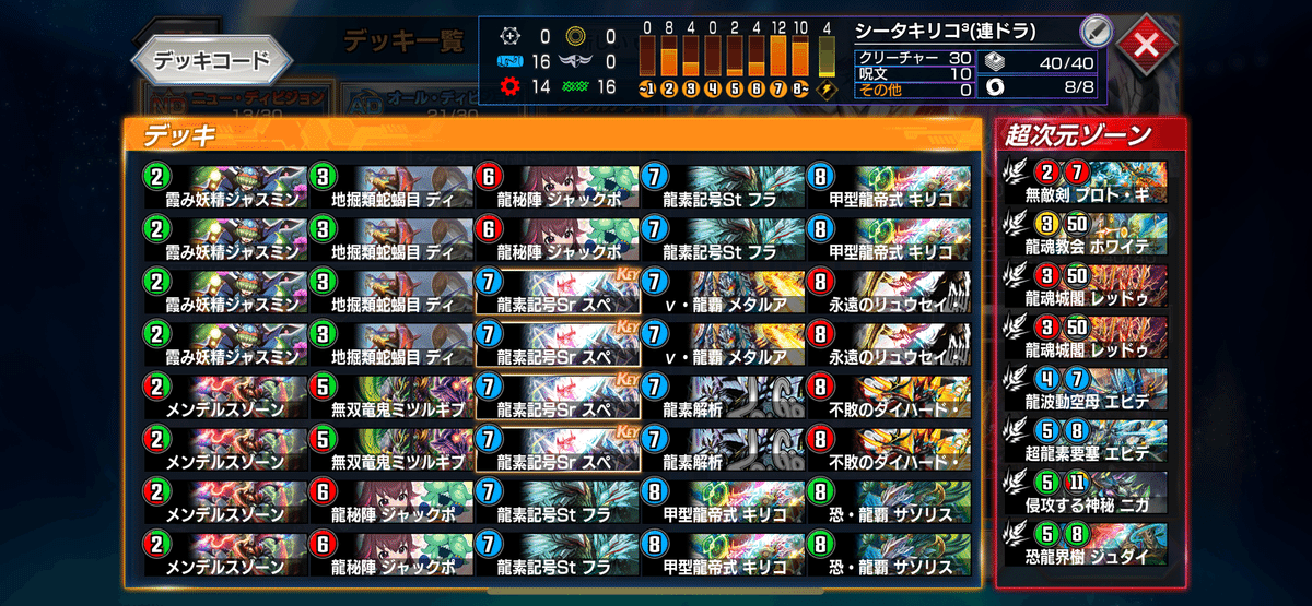 デュエプレNDにおける甲型龍帝式キリコ³｜ALOE