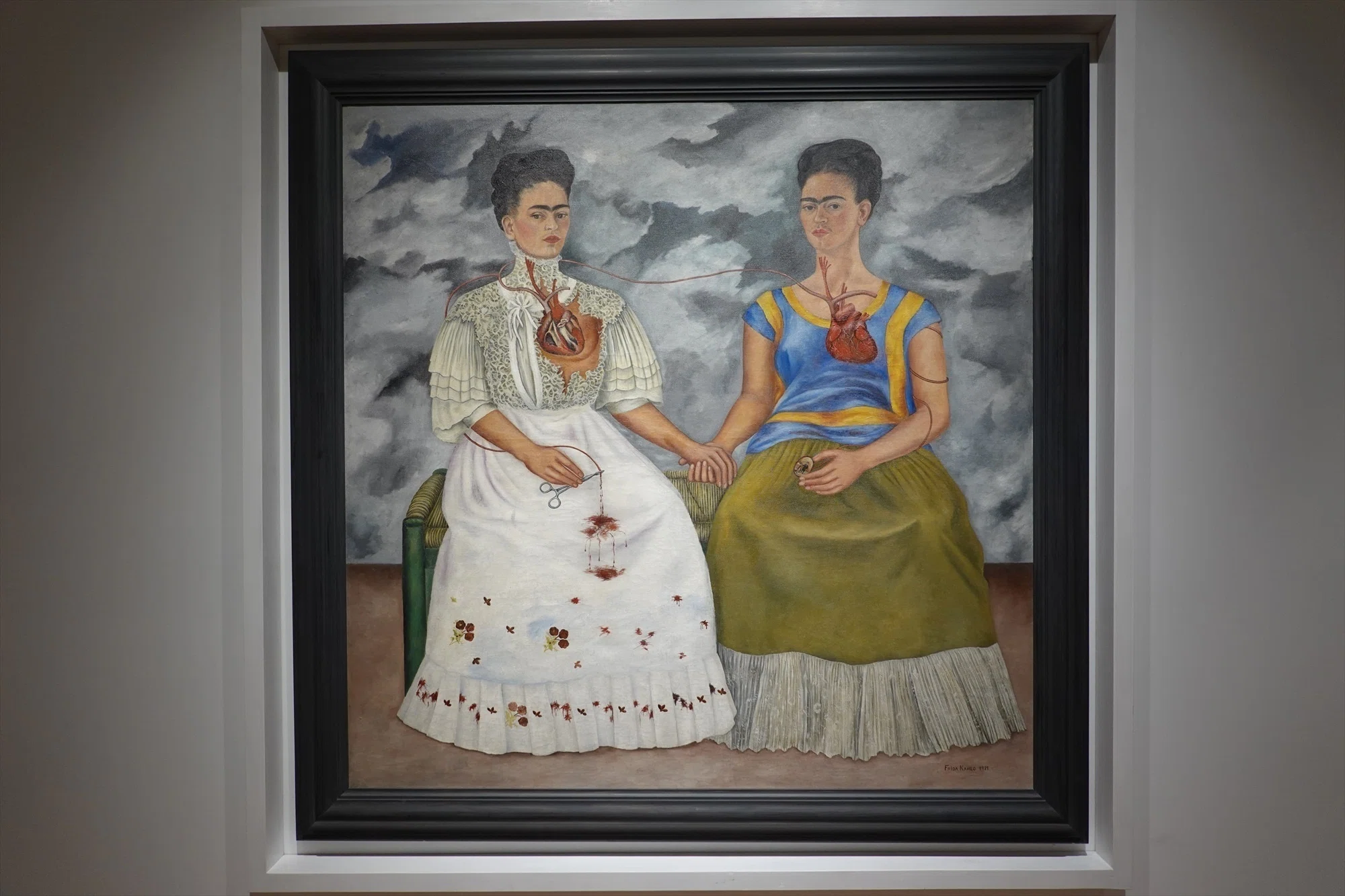20年以上前にメキシコで購入した絵です メキシコシティD3-3】 見たい場所はその日の最初に（メキシコ現代