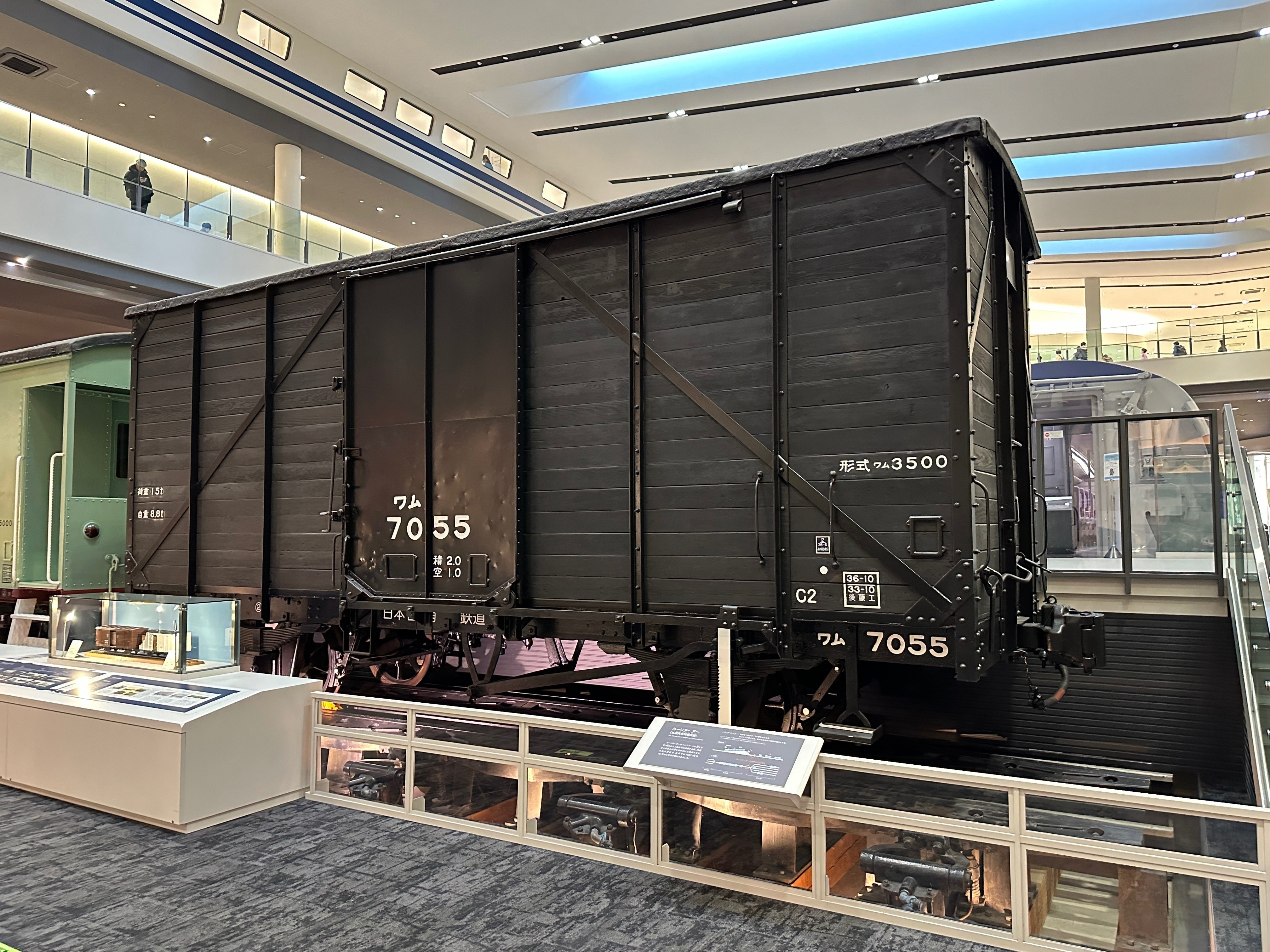 2023大阪・京都旅行(82) 京都鉄道博物館(48) 大正時代の大型貨車