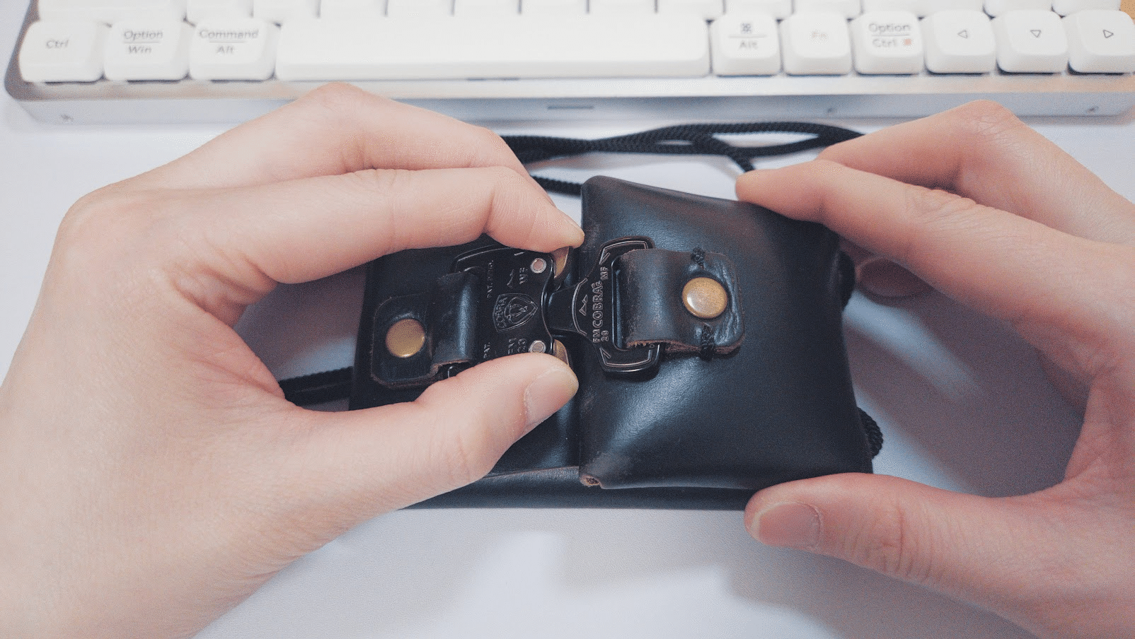 JETSTOCK ジェットストック レザー ミニ財布 ブラウン 金属バックル JETSTOCK ジェットストック レザー ミニ財布 ブラウン 金属バックル