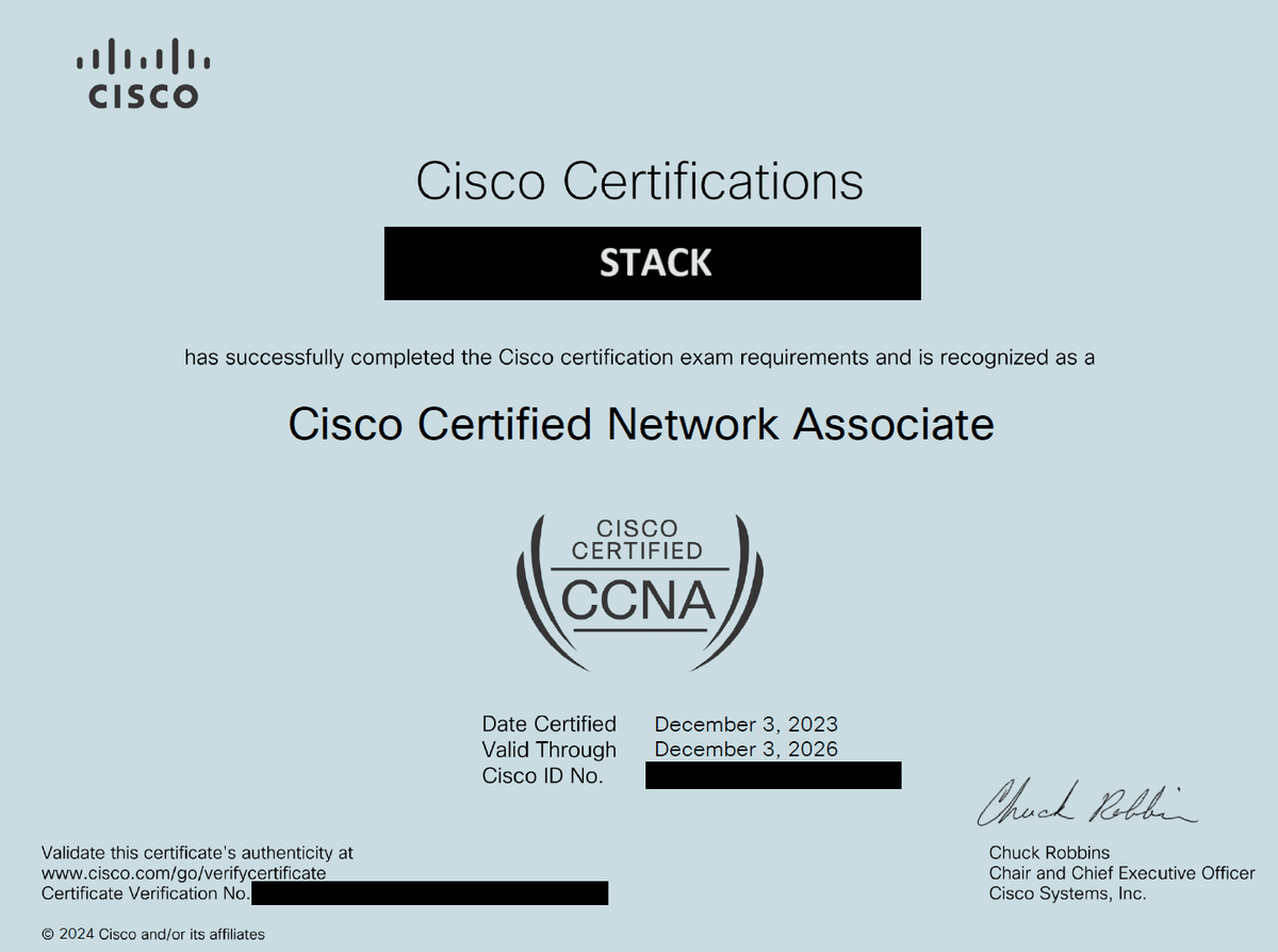 受験体験記】CCNA（Cisco Certified Network Associate）｜STACK