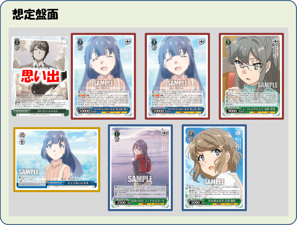 やっぱり3枚モカが強い 青ブタ8門【構築記事】|しむ やっぱり3枚モカが強い 青ブタ8門【構築記事】|しむ