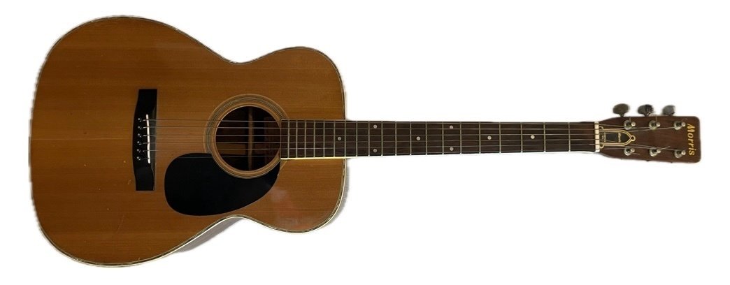 40年前購入 モーリスアコースティックギター Morris W-40 Acoustic Guitar Made in Japan アコースティック