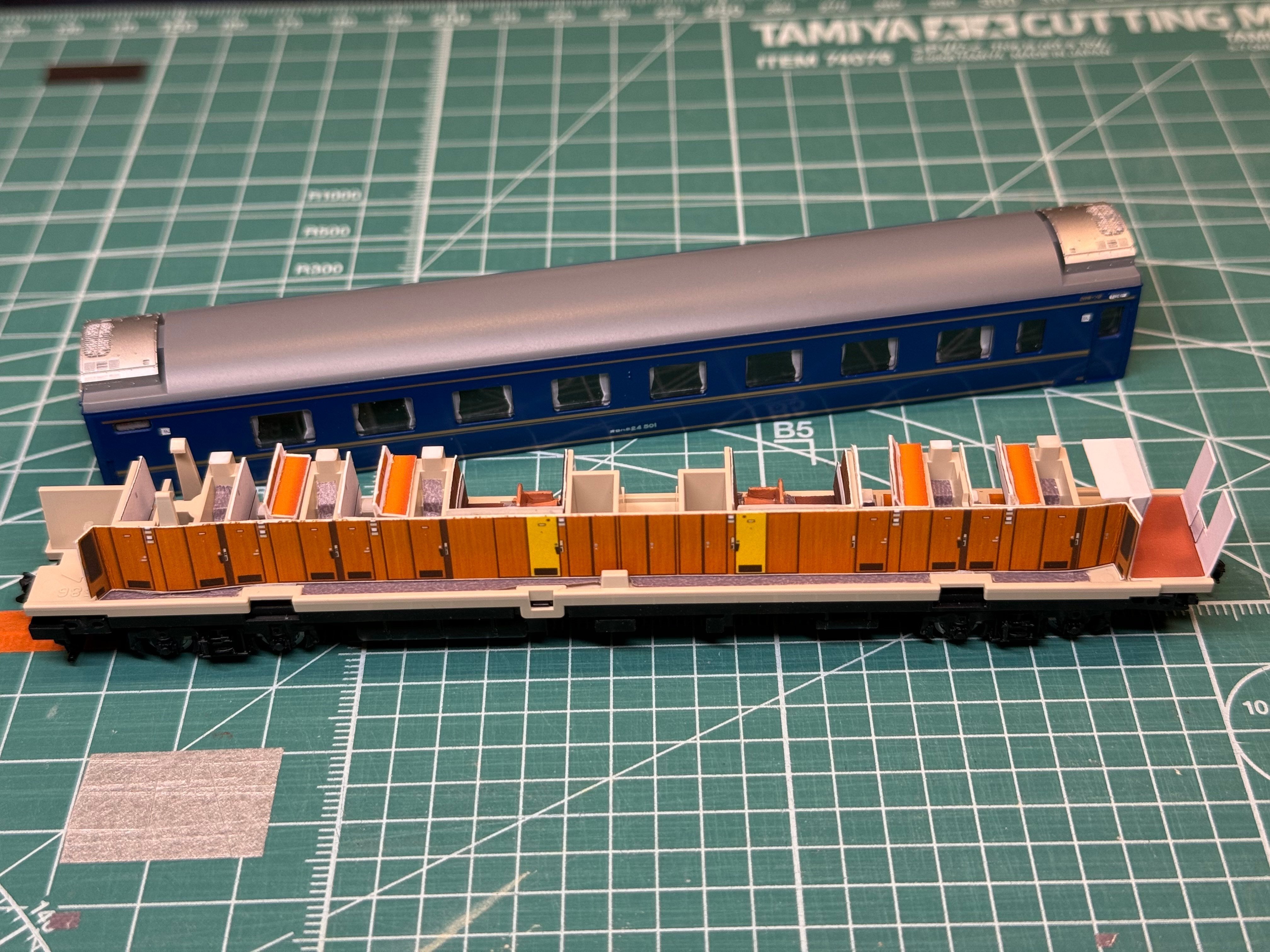 整備記録】 オロハネ24-501(北斗星ロイヤル・ソロ / JR東日本 整備記録】 オロハネ24-501(北斗星ロイヤル・ソロ / JR東日本