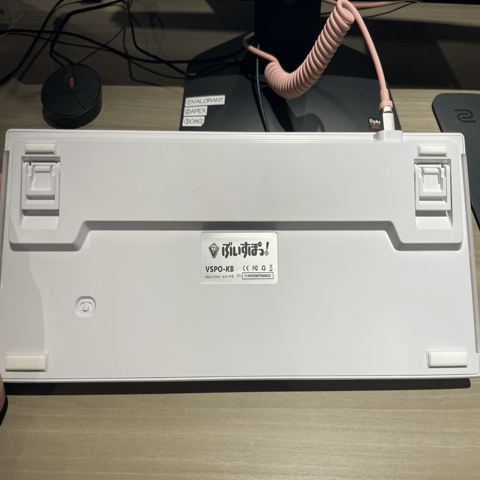 ぶいすぽキーボード解体新書。【RAGE ST】｜神有月