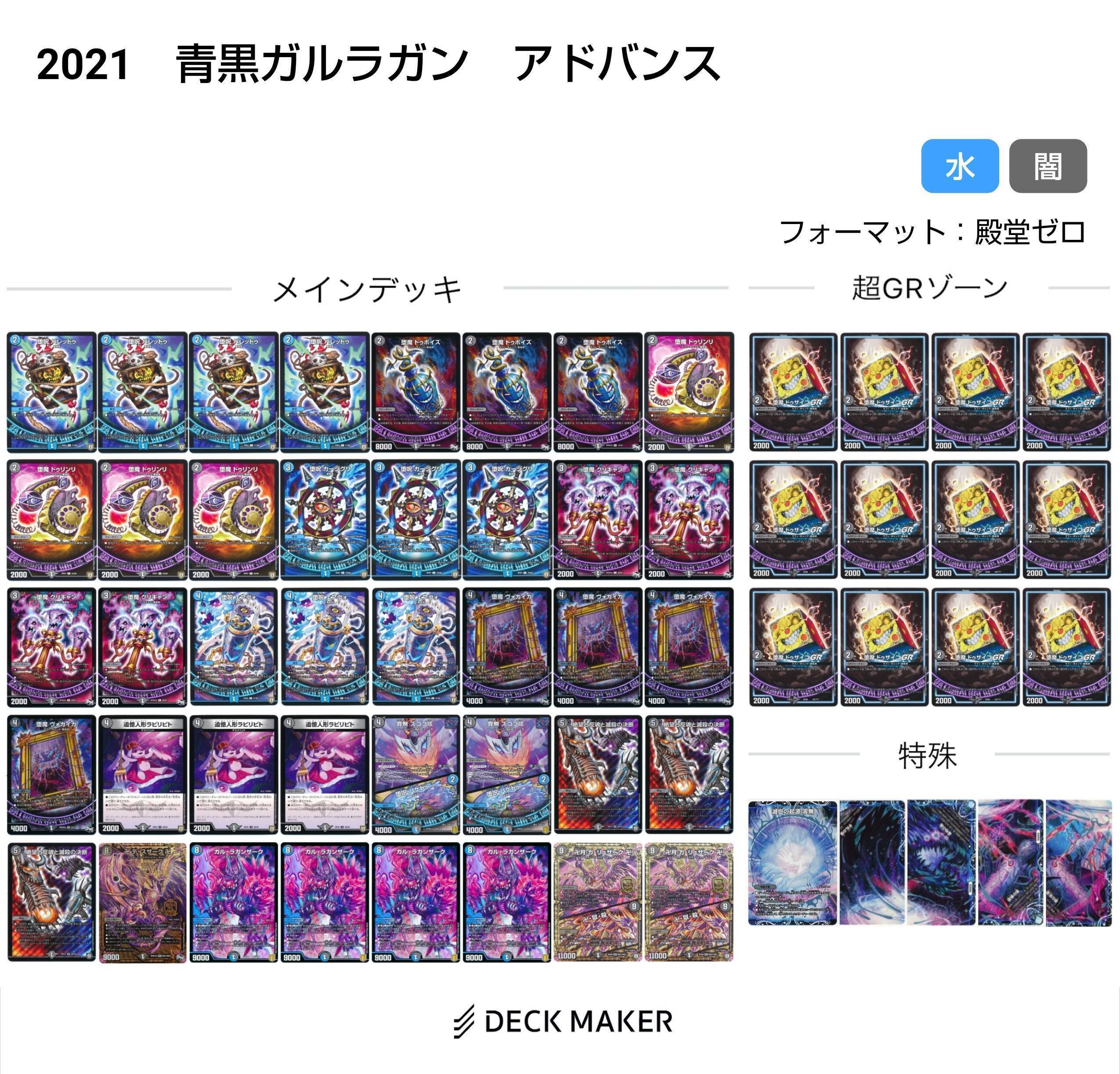 青黒魔導具変遷(2021～2024)【DMデッキヒストリー#2.5】｜れもん