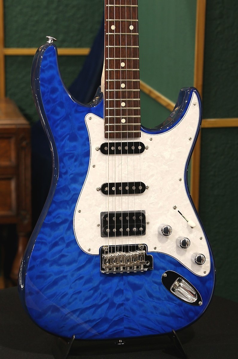 新品同様 日本製　GRECO WS-ADV-G QT Greco WS-ADV-G/QT Aqua Blue (アクアブルー) エレキギター