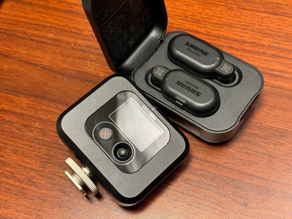 ワイヤレスピンマイク「SHURE MoveMIC」ファースト ワイヤレスピンマイク「SHURE MoveMIC」ファースト