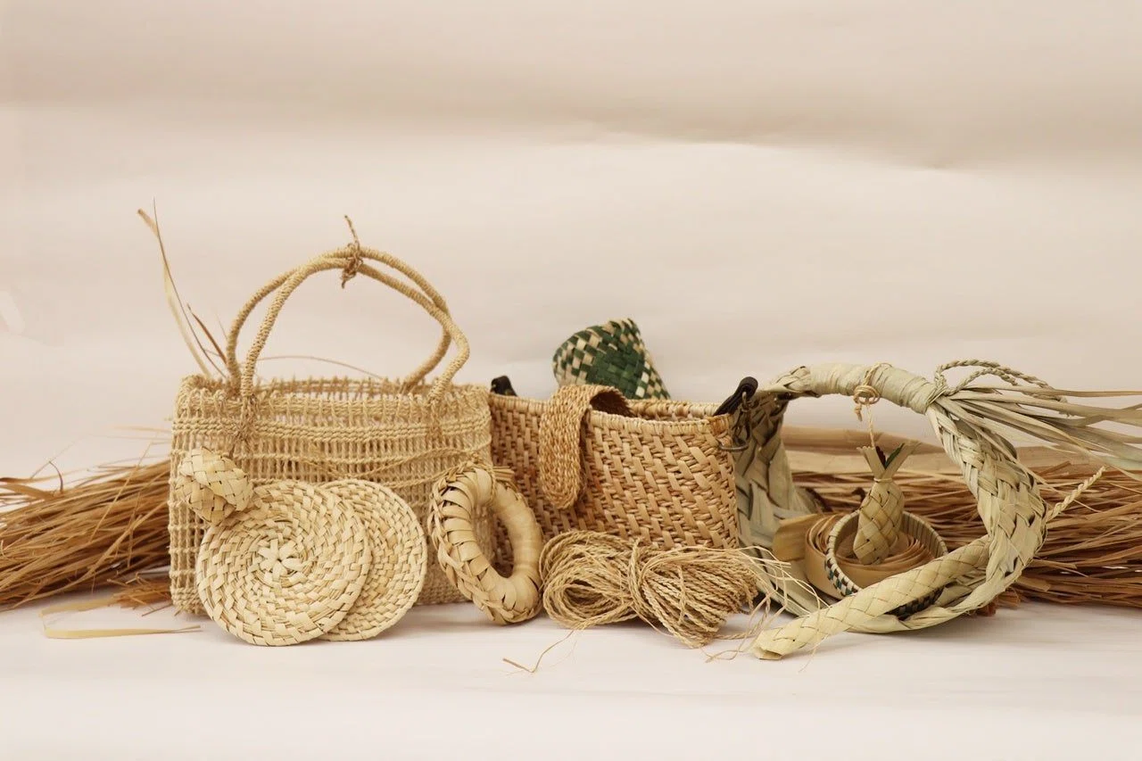 宮古島のアダン細工🌿＆月桃👜｜ichico-山奥で草を編む人