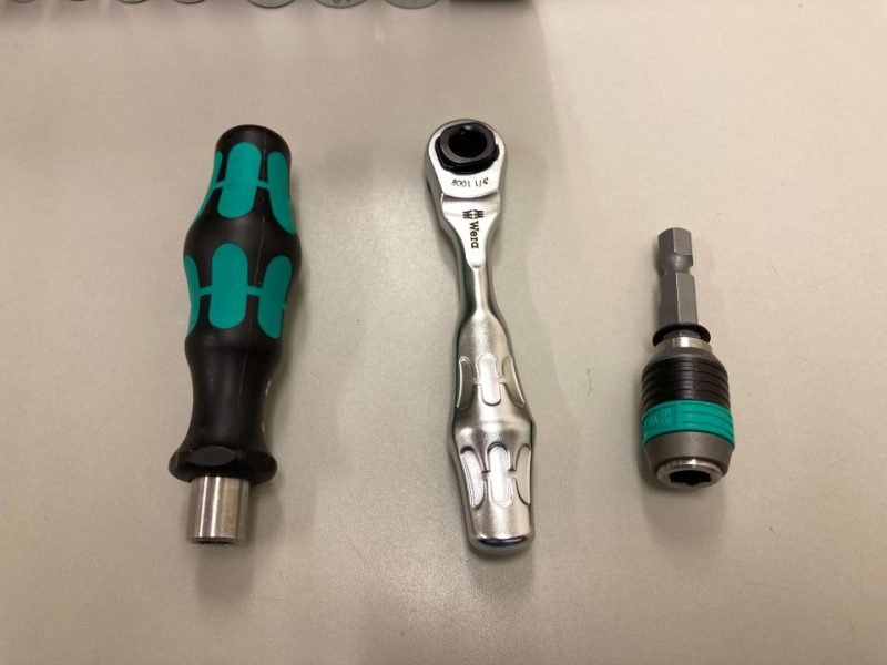 ☆中古品☆Wera ヴェラ サイクロップ ラチェットセット 8100SB2