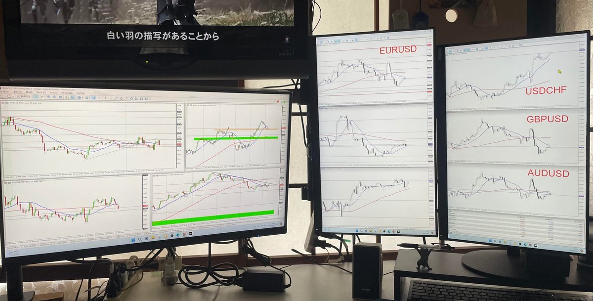 筆者のデスクトップモニター画像