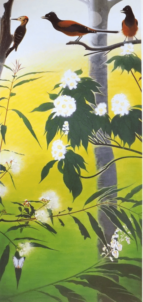 田中一村 ダチュラとアカショウビン 日本放送出版協会 田中一村展 奄美の光 魂の絵画 憧れの鳥 アカショウビン - 日本