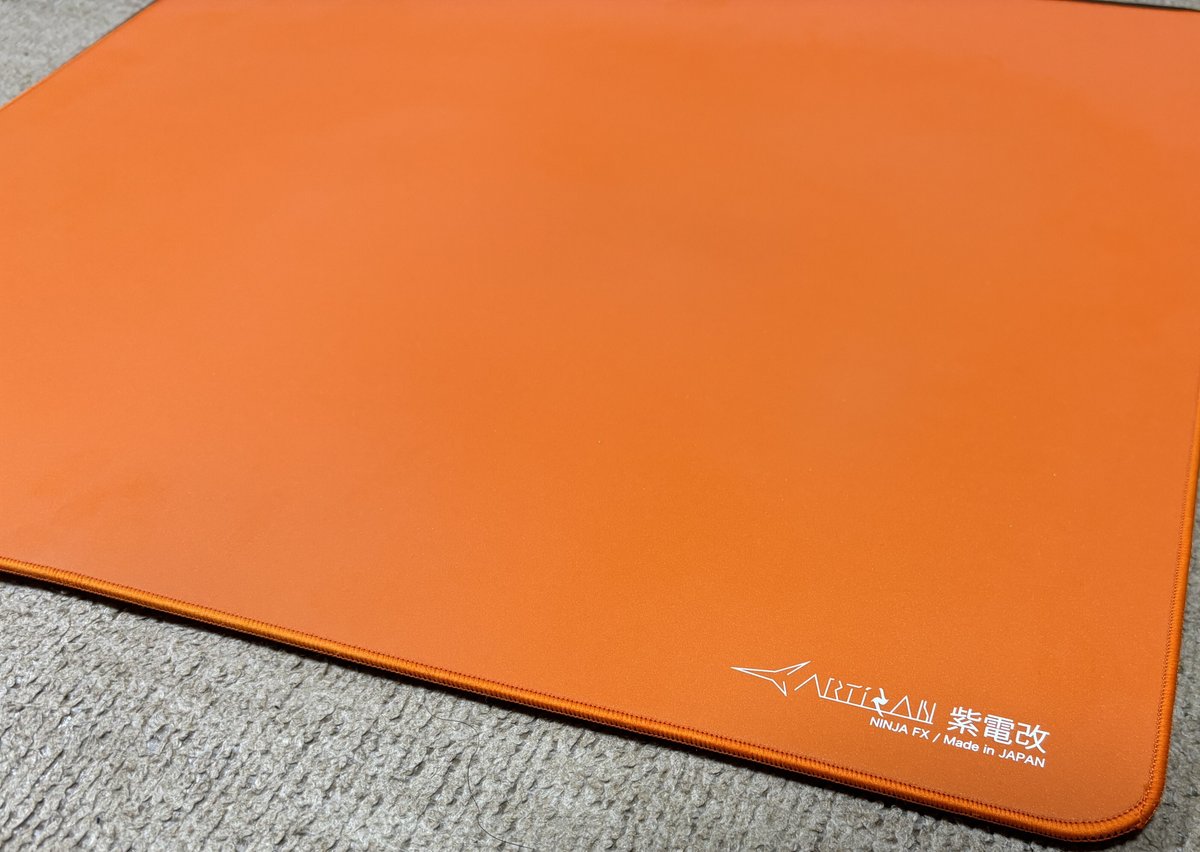Artisanが誇るスピードマウスパッド】シデンカイV2(MID)とライデン(MID 