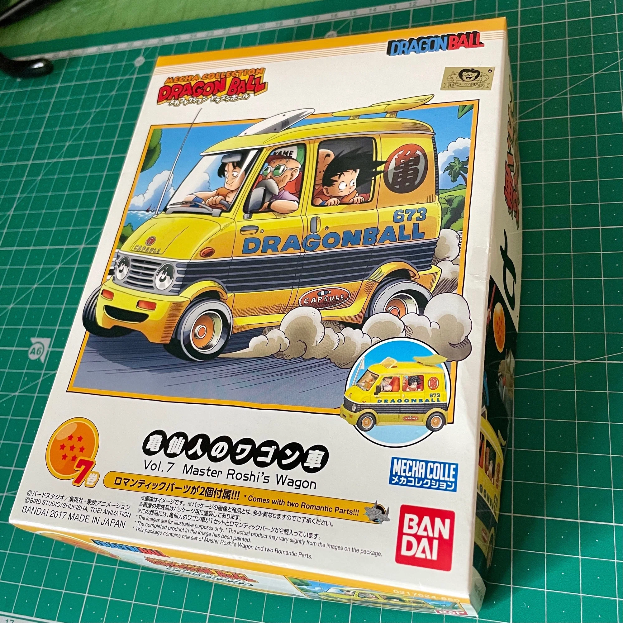 亀仙人のワゴン車のプラモデルをつくる｜渡辺あきら