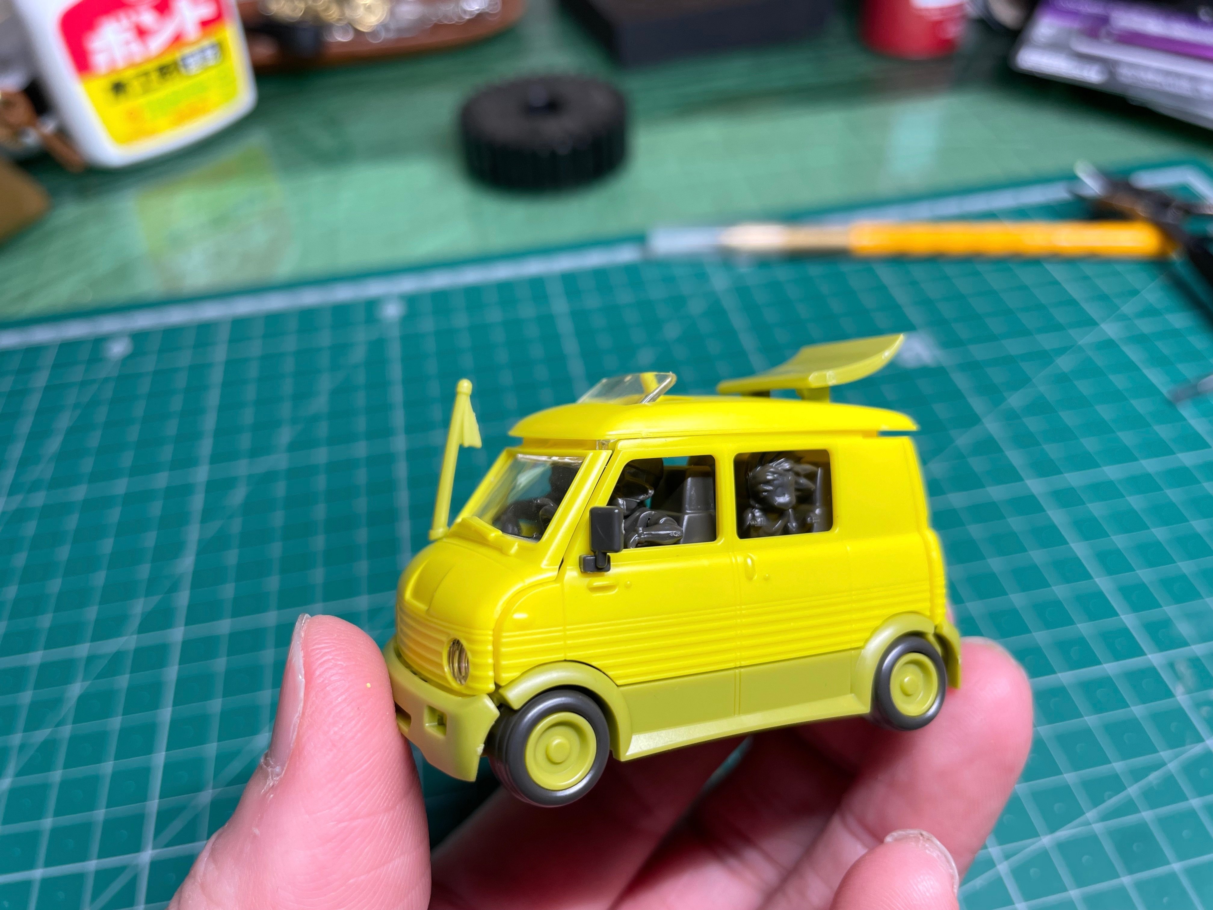 プラモデル 亀仙人のワゴン車 　塗装済み完成品 プラモデル 亀仙人のワゴン車 塗装済み完成品 - メルカリ