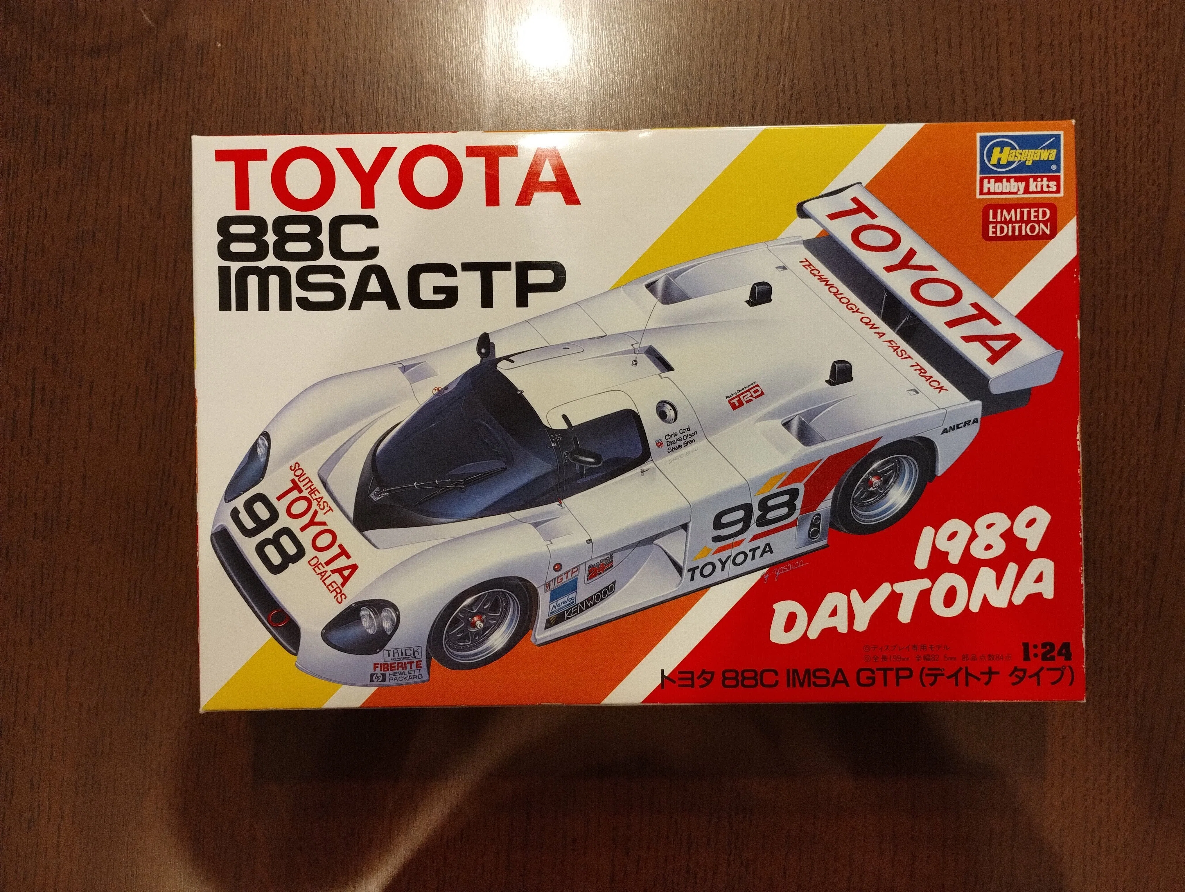 3年ぶりのカーモデル製作！ハセガワ 1/24 トヨタ88C Part.1 ｜ヘッツァ