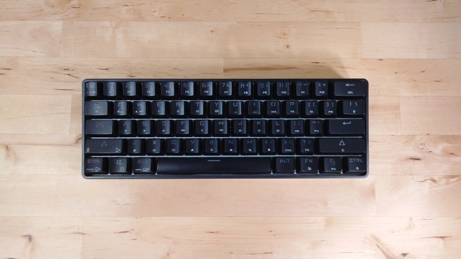ガジェットレビュー】爆安！中華ゲーミングキーボードDK61｜EmuLog