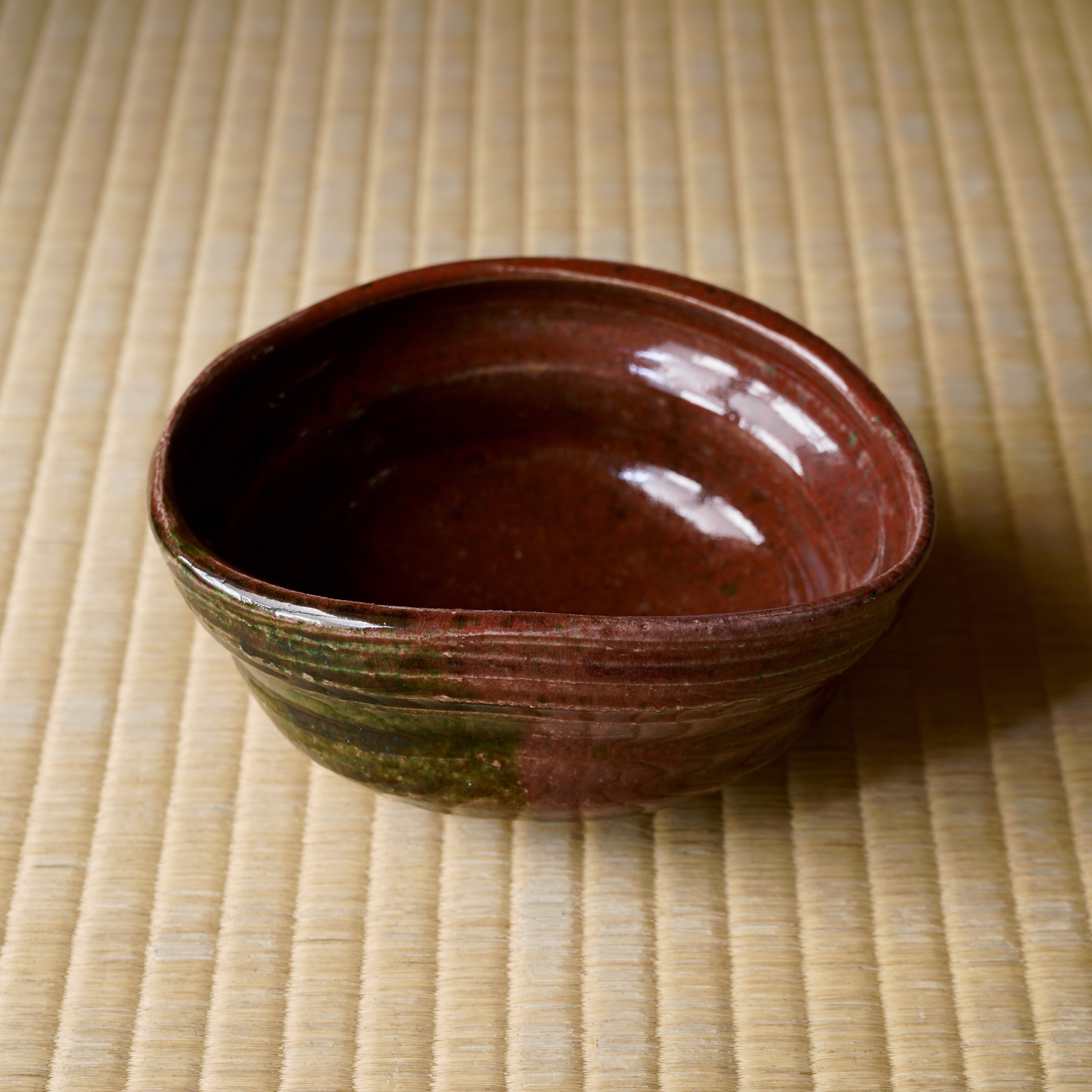 寺田鉄平 織部向付 扇形 漆継ぎ 炎三態』 / 寺田鉄平インタビュー｜白白