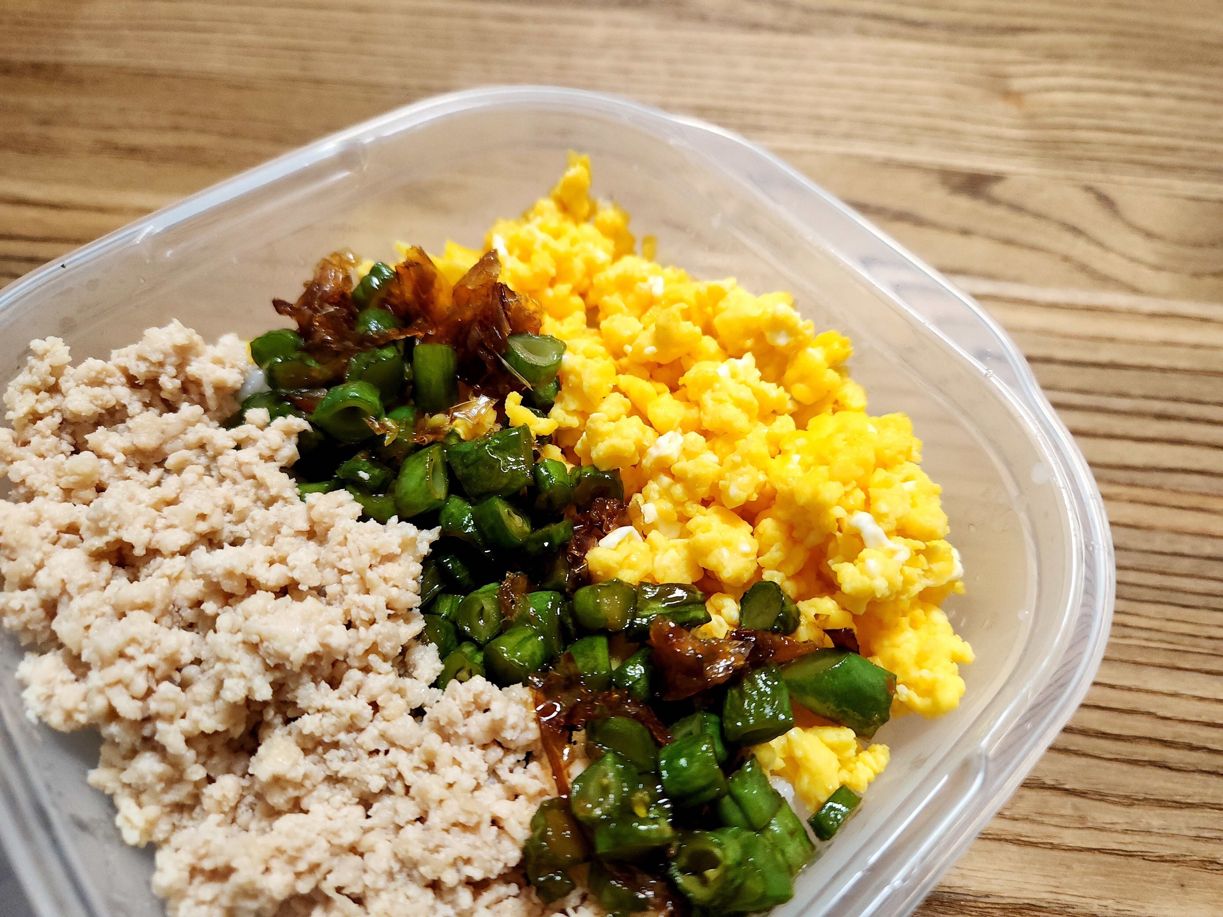 ぽて 鶏そぼろの3色弁当 作ってみた【笠原将弘の料理のほそ道