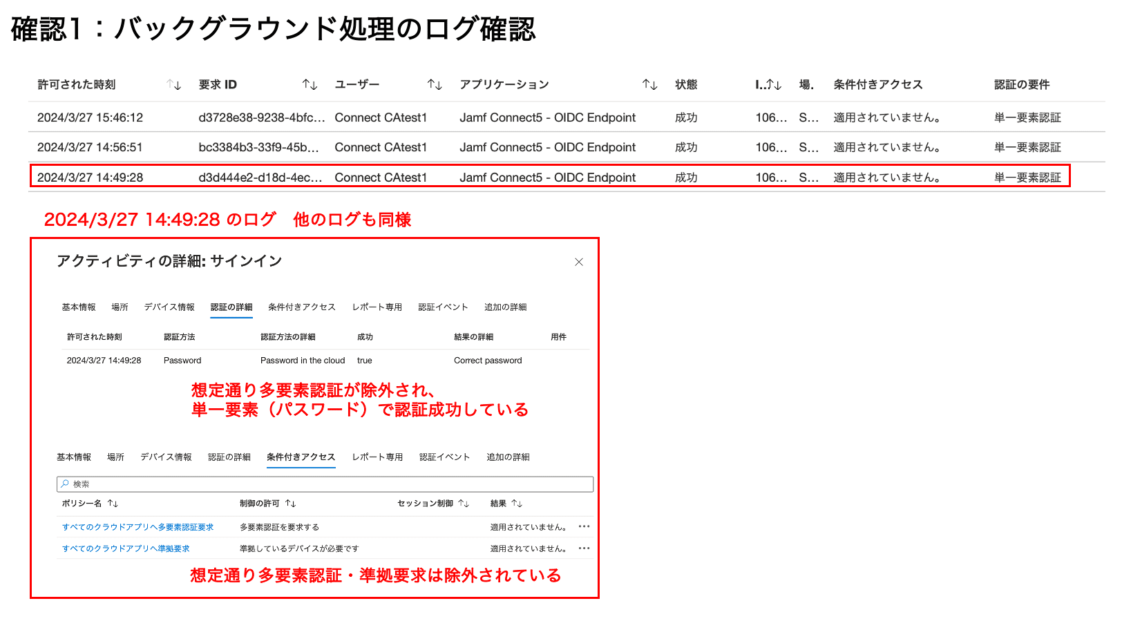 Jamf Connect】 Microsoft Entra ID 条件付きアクセスの意図 Jamf Connect】 Microsoft Entra ID 条件付きアクセスの意図