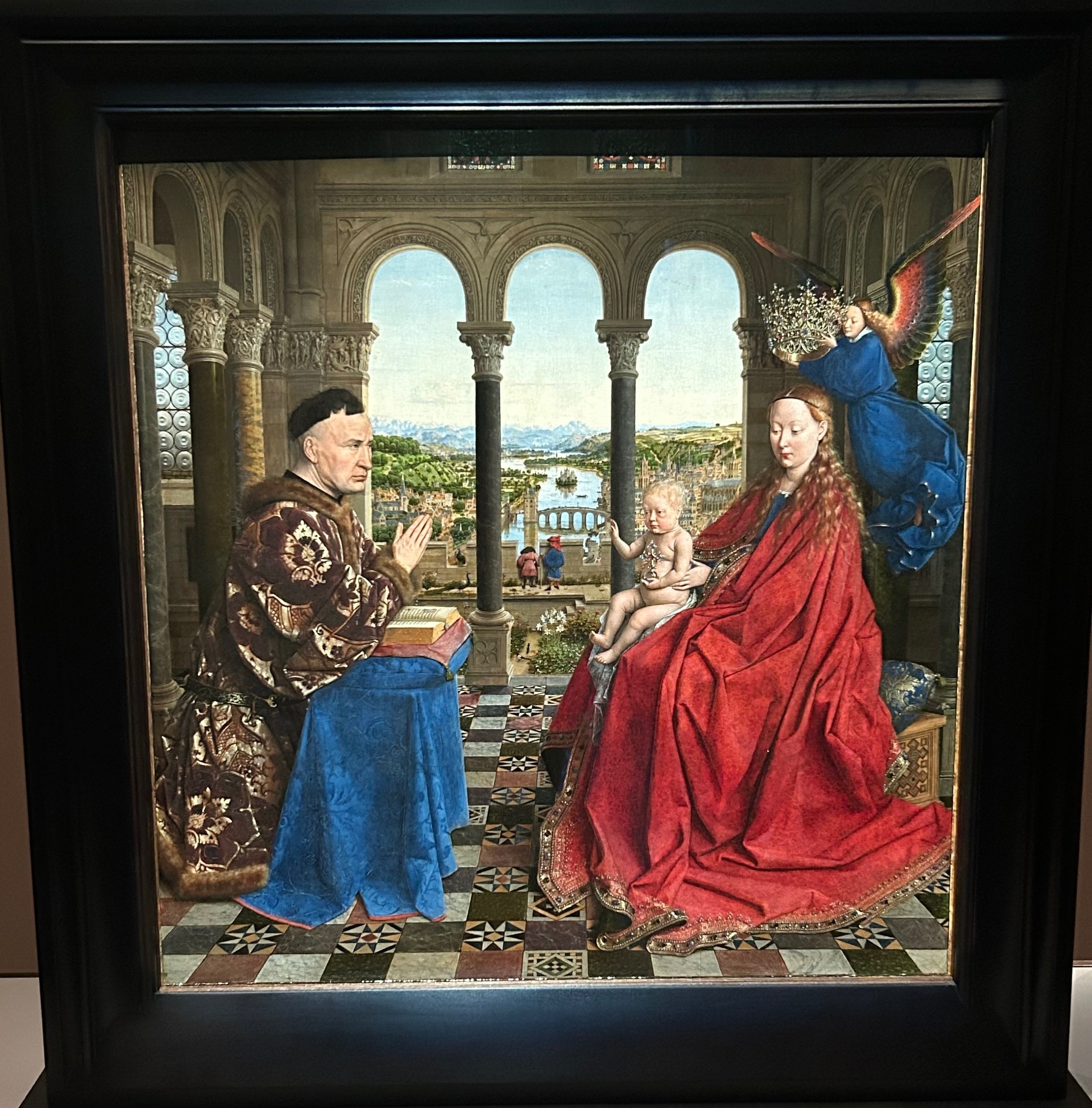 子供のためのルーブル美術館(98)よみがえったファン・エイク①/絵の