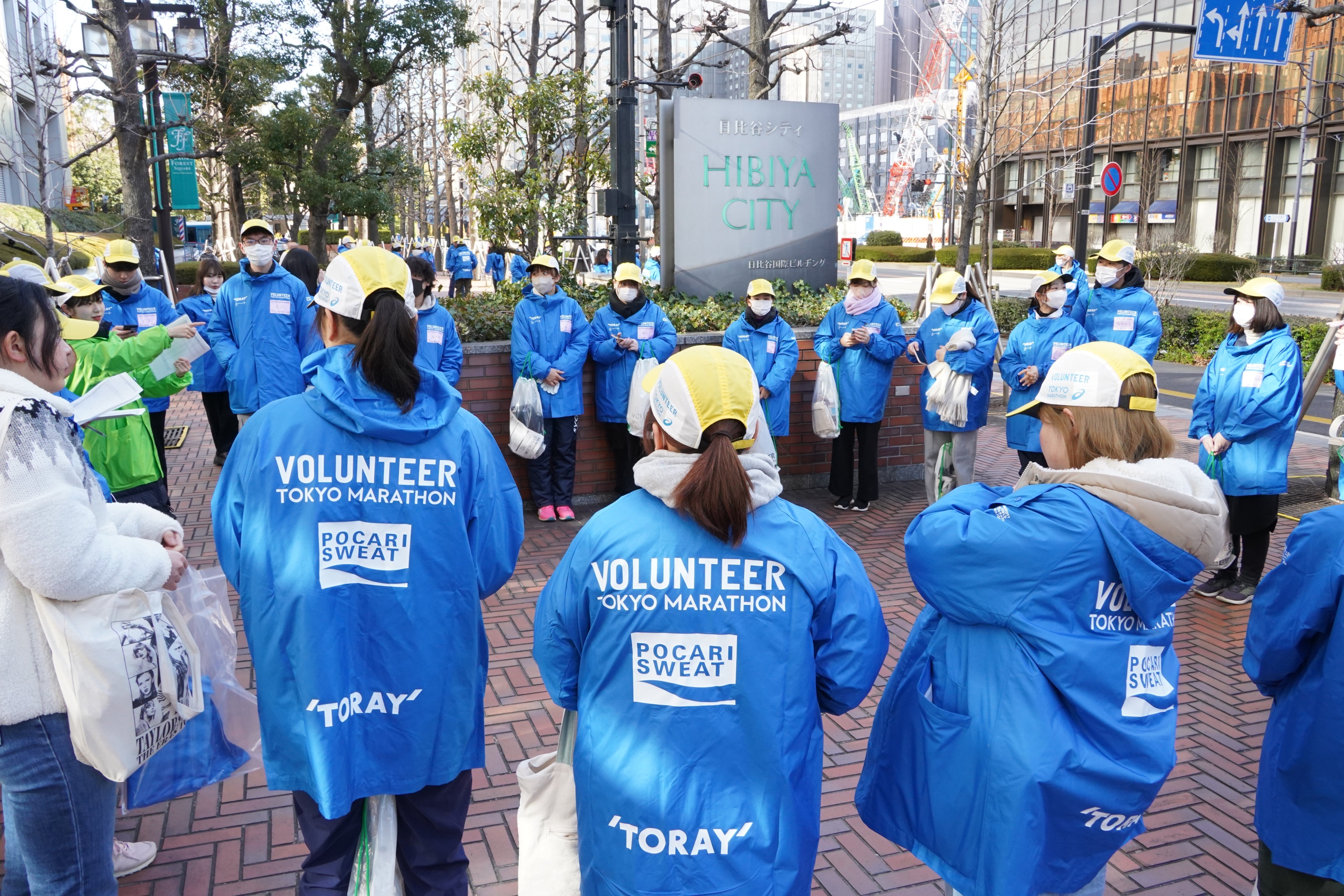 東京マラソン2024」に立教大学チームがボランティアとして参加