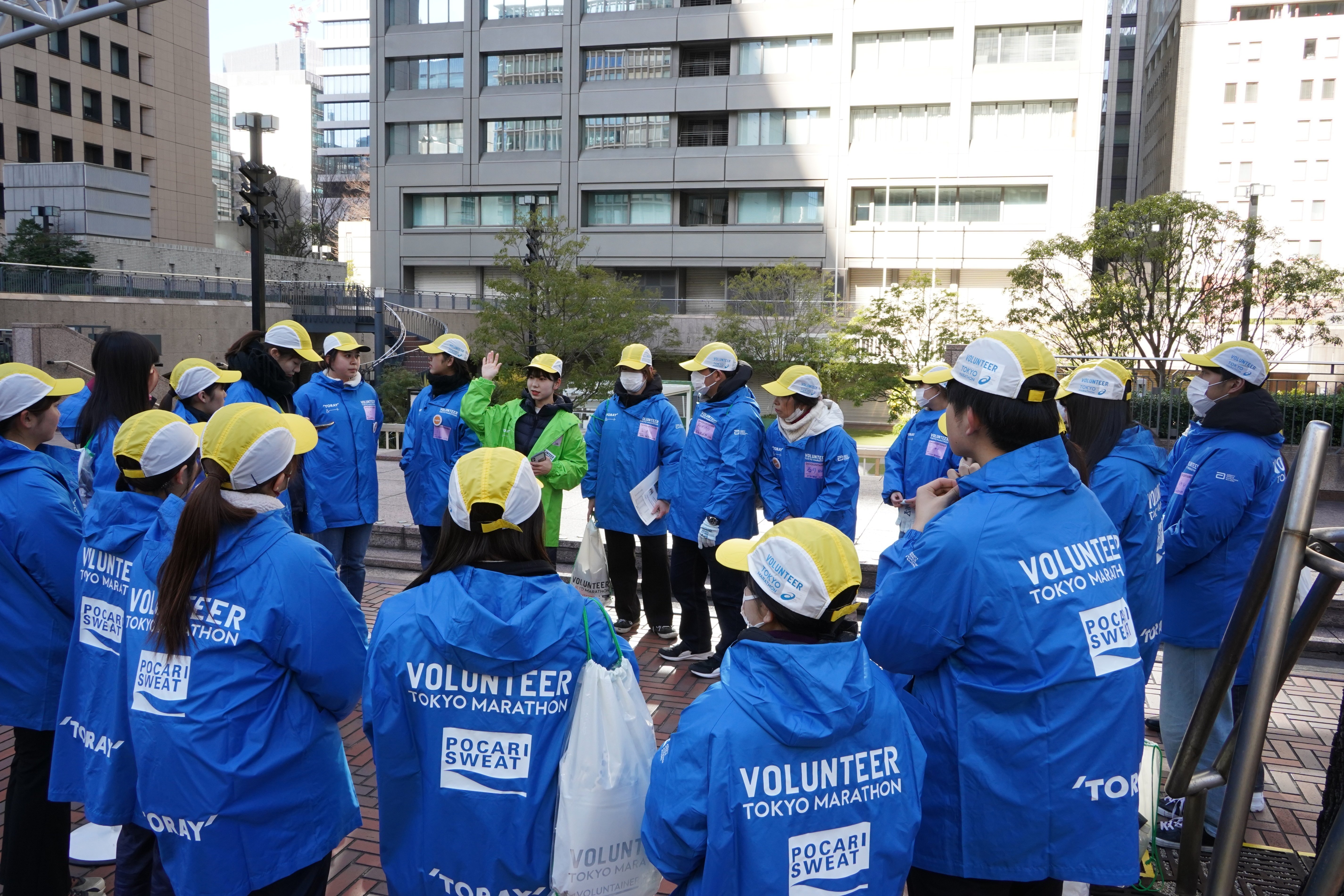 東京マラソン2024」に立教大学チームがボランティアとして参加