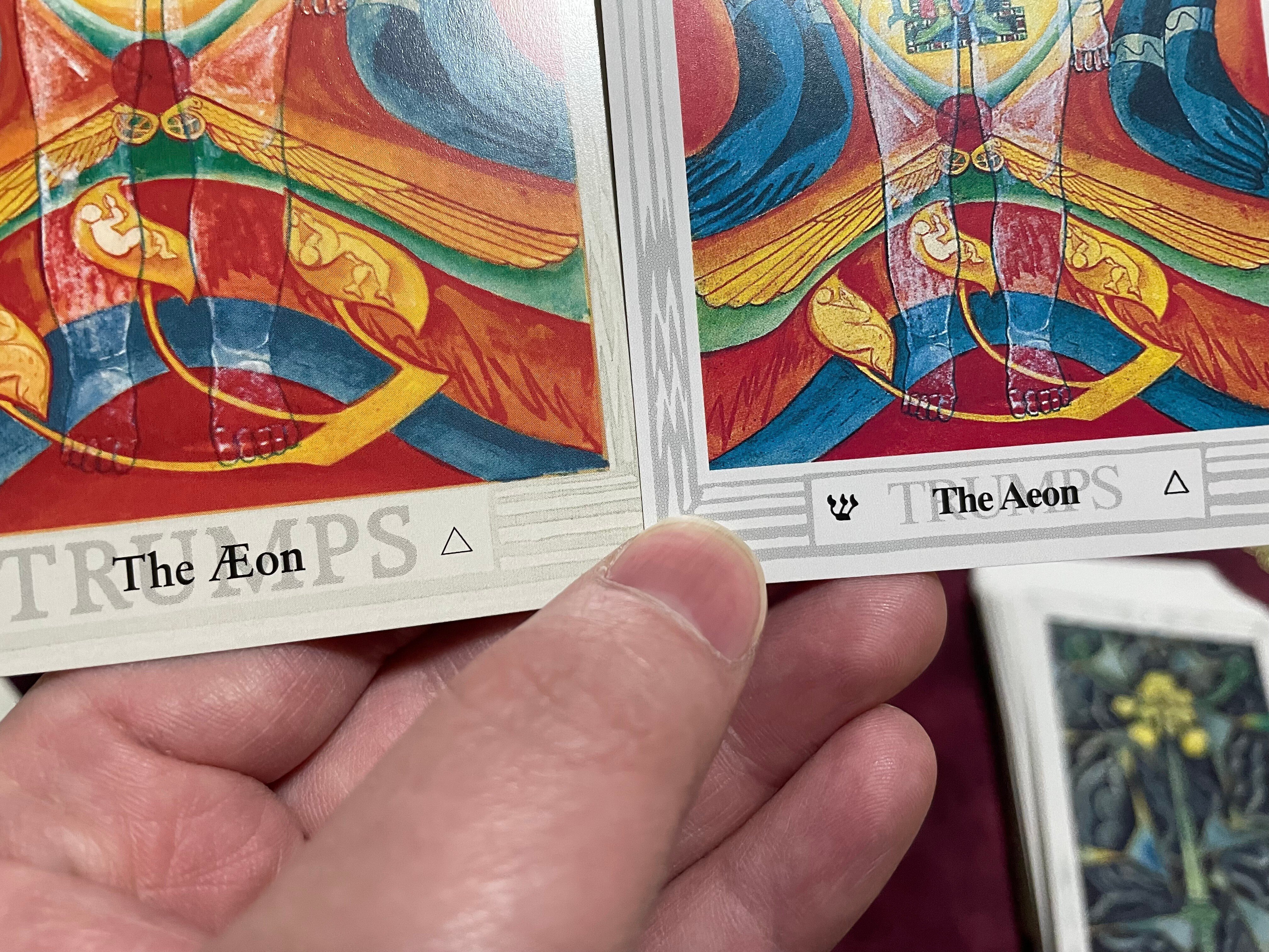 超希少　未使用　タロットカード　ドイツ製　トートタロット　赤箱　ポケット版 超希少 未使用 タロットカード ドイツ製 トートタロット 赤箱