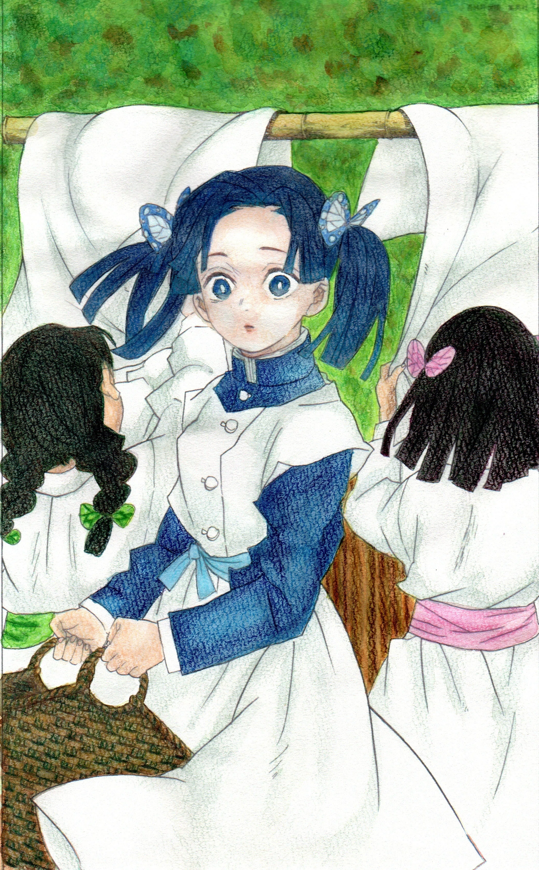 鬼滅の刃塗絵帳 その3｜ポキポキ