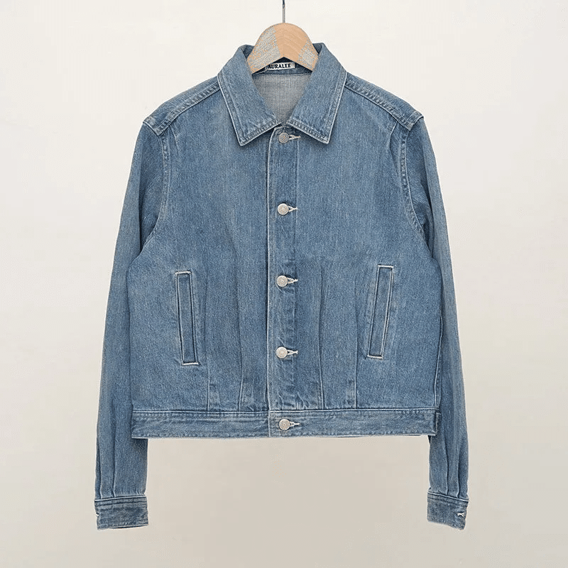 お待たせしました！【AURALEE】SELVEDGE FADED LIGHT DENIM BLOUSON
